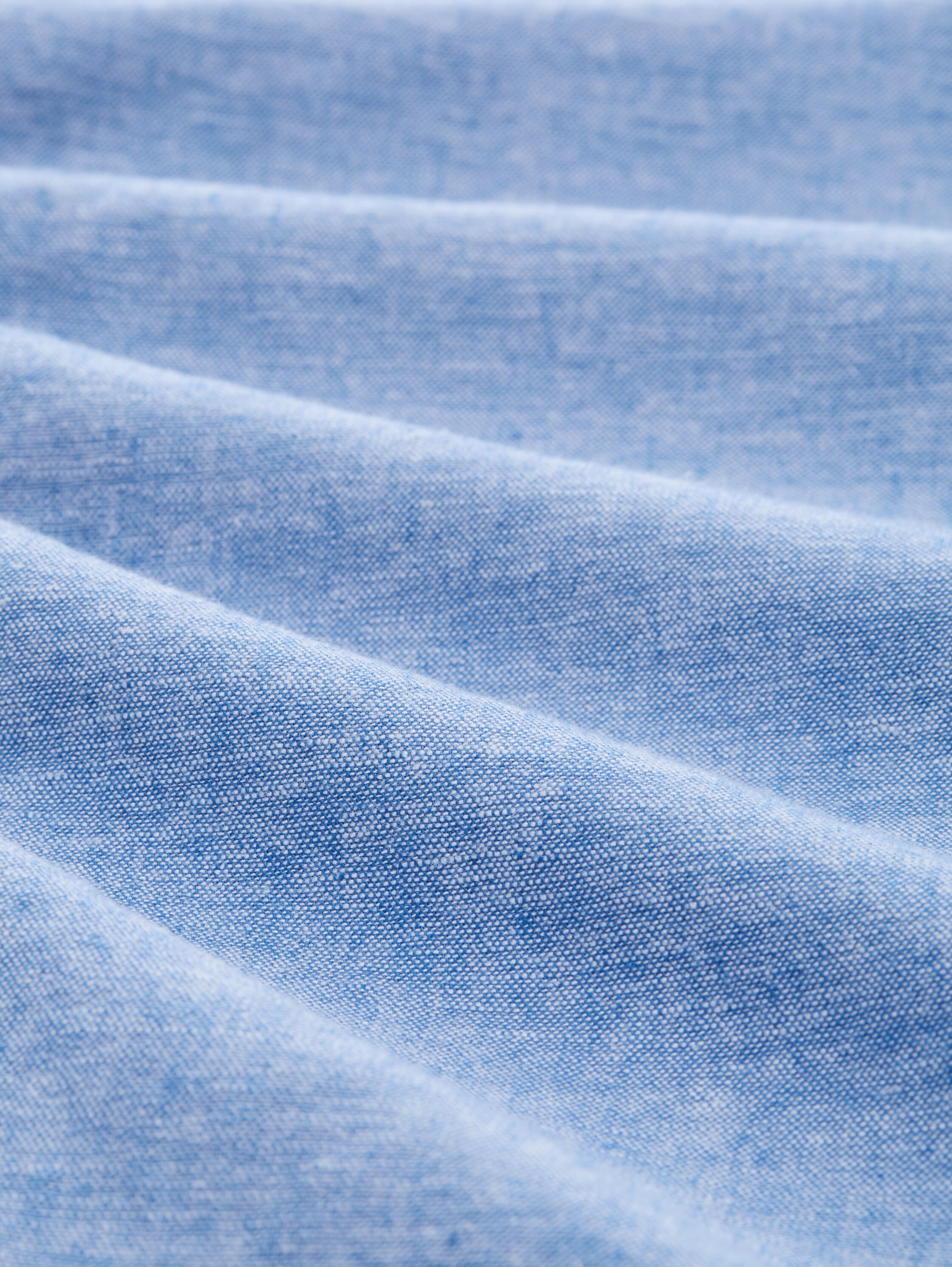 Normale chino-broek met linnen - sapphire_blue_chambray - 