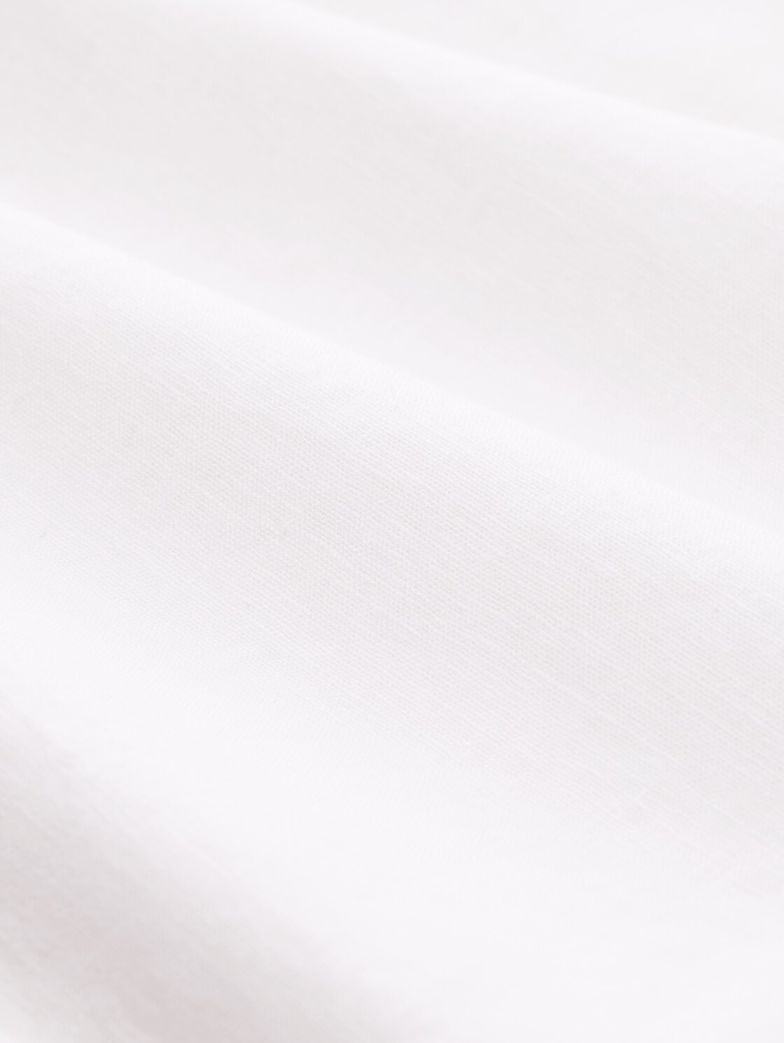 Regular Shorts mit Leinenanteil - White - Material-Ansicht