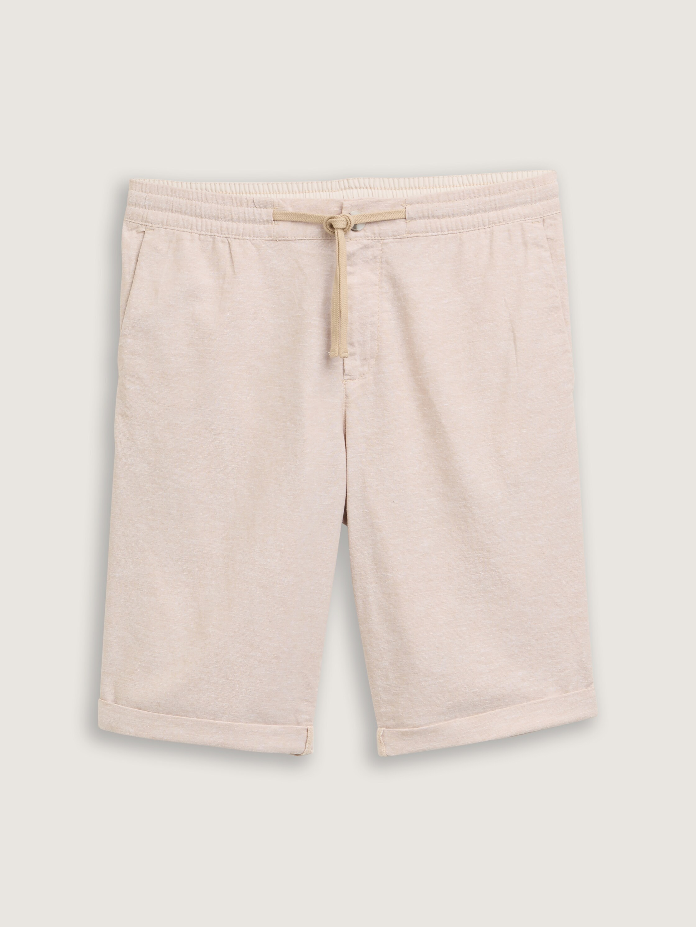 Regular Shorts mit Leinenanteil - silver_ecru_chambray - 