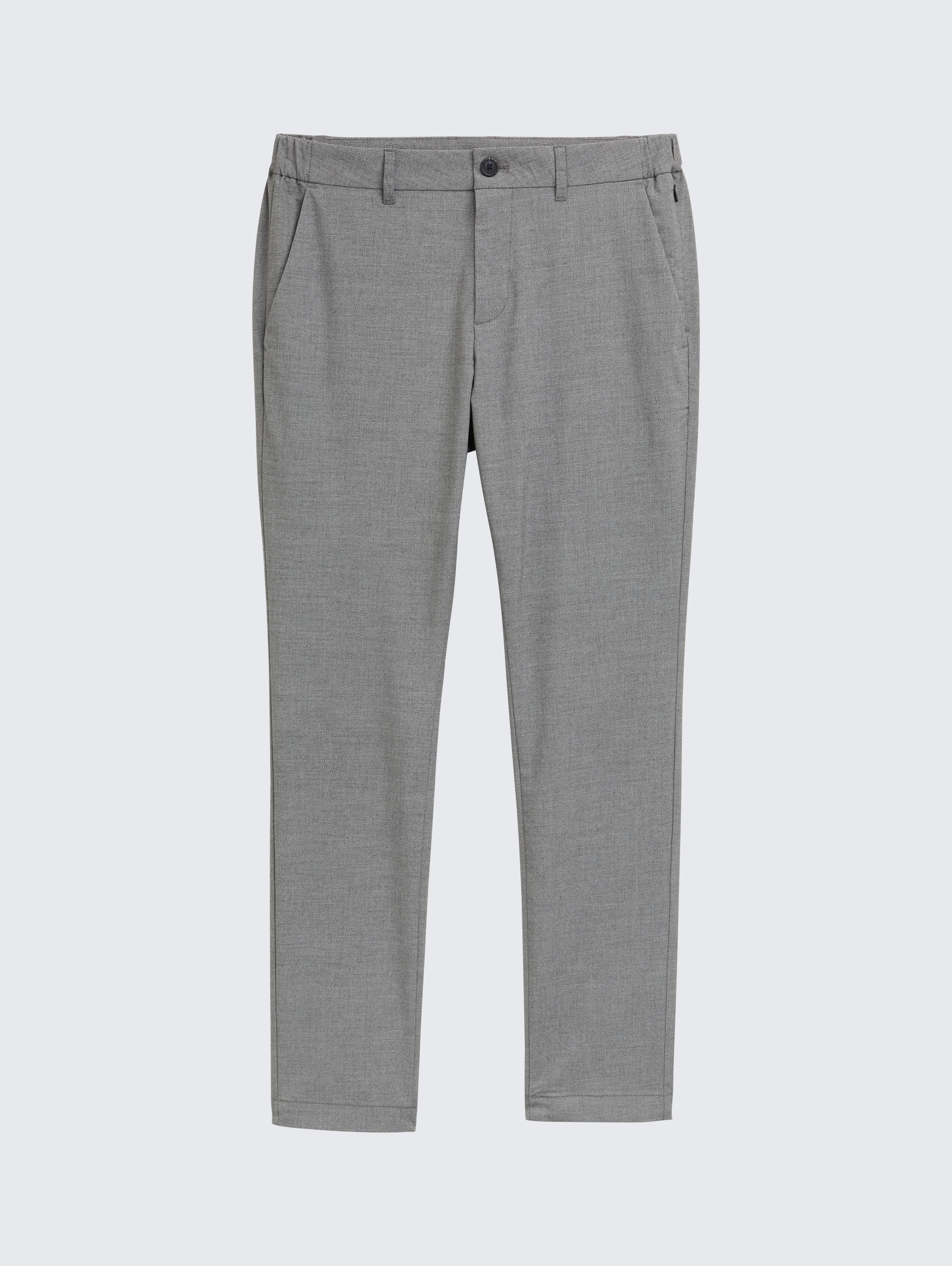 Ultralight Travis Slim Chino Hose - grey black grindle - Vorder-Produkt-Ansicht