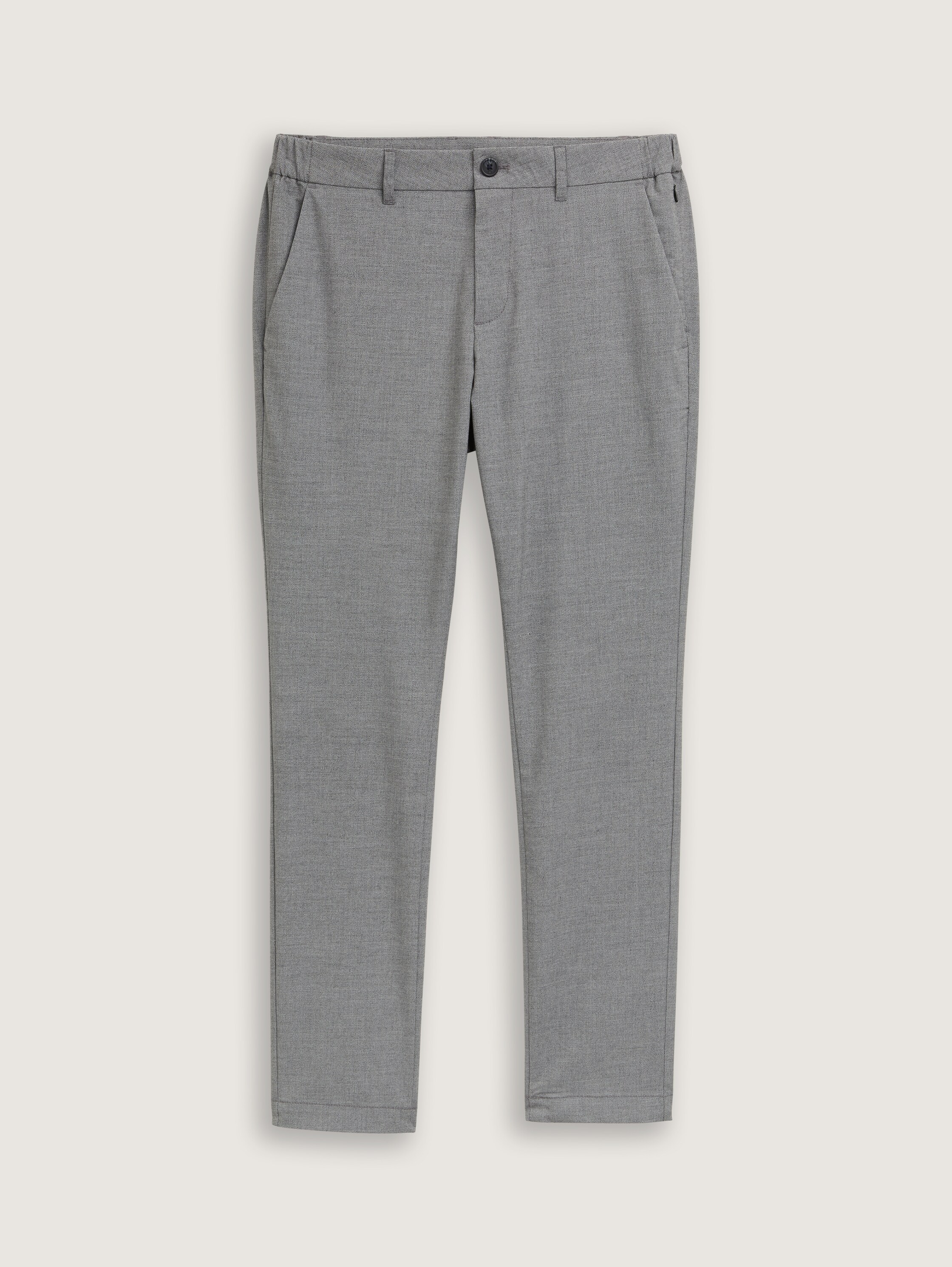 Ultralight Travis slim chino broek - grey_black_grindle - 