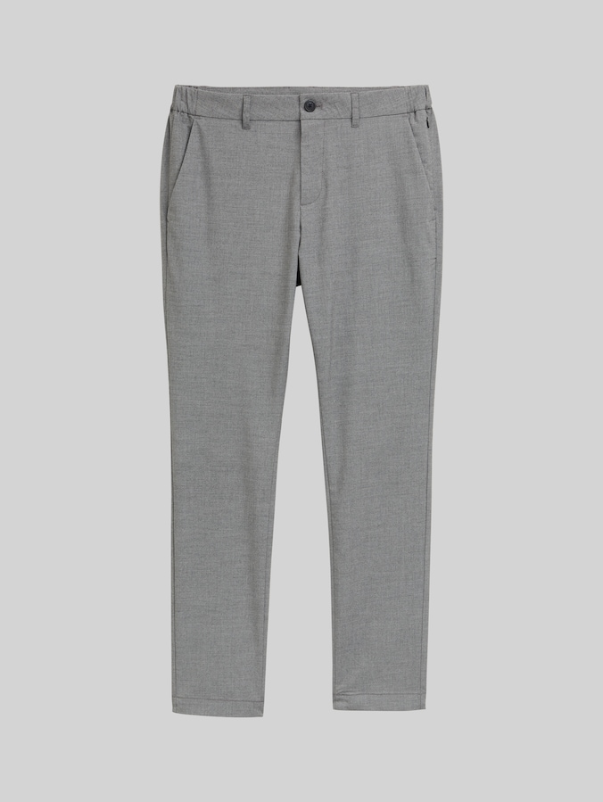 Ultralight Travis Slim Chino Hose von Men, grey black grindle