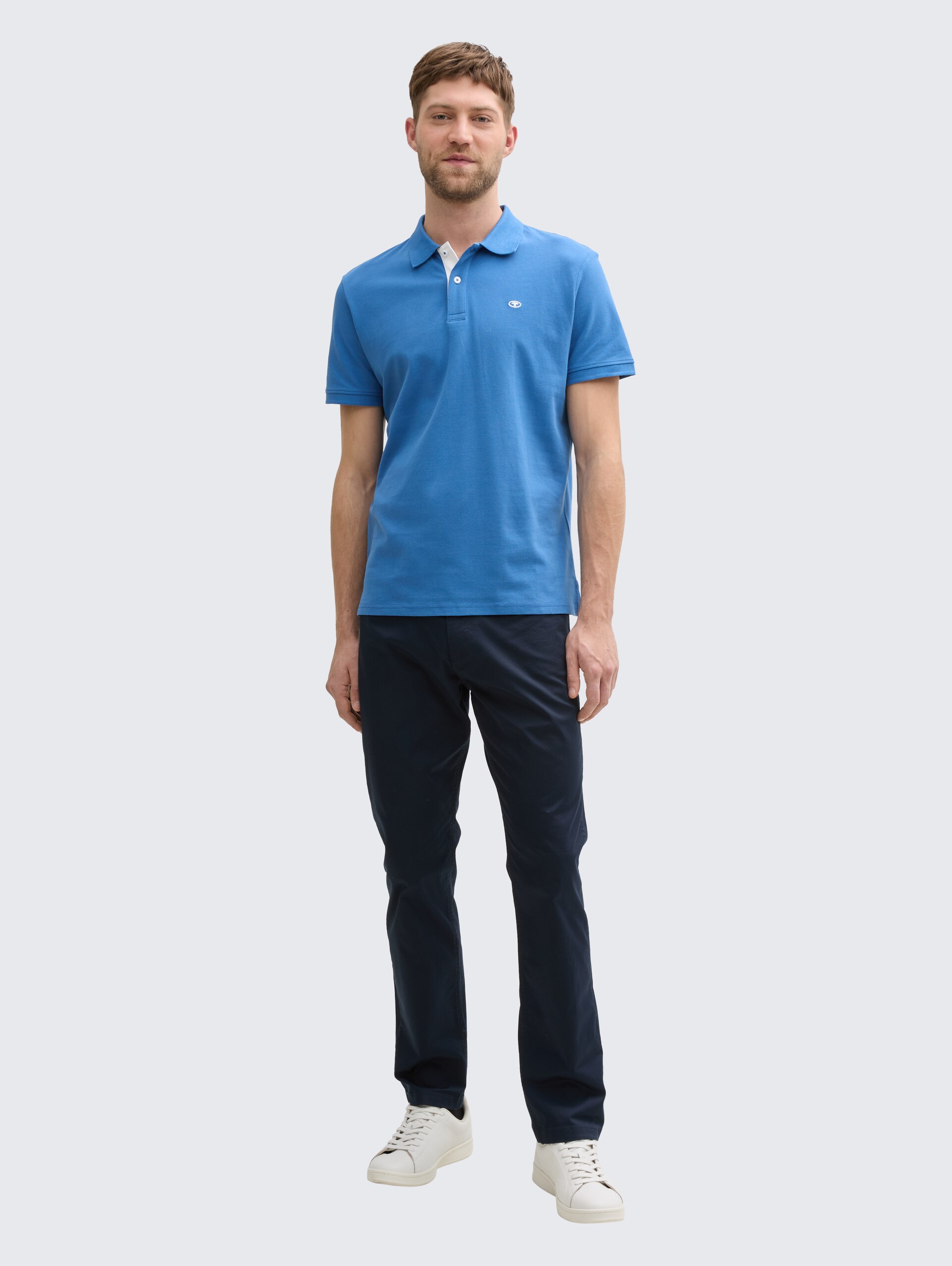 TTJOSH Regular Slim Ultralight Hose - sky captain blue - Model-Vorderansicht