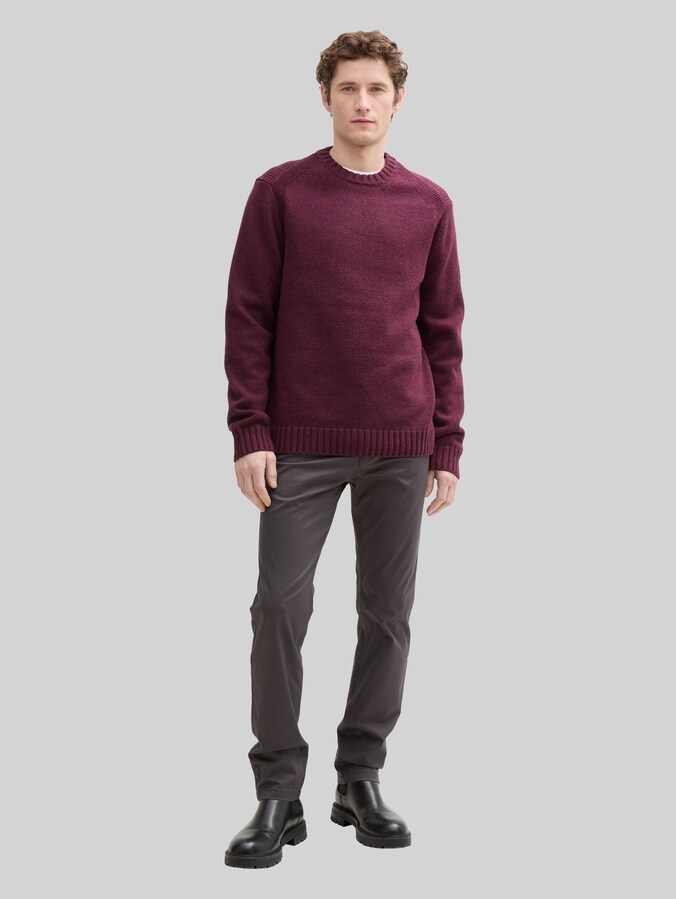 TTJOSH Regular Slim Ultralight Hose von Men, Tarmac Grey