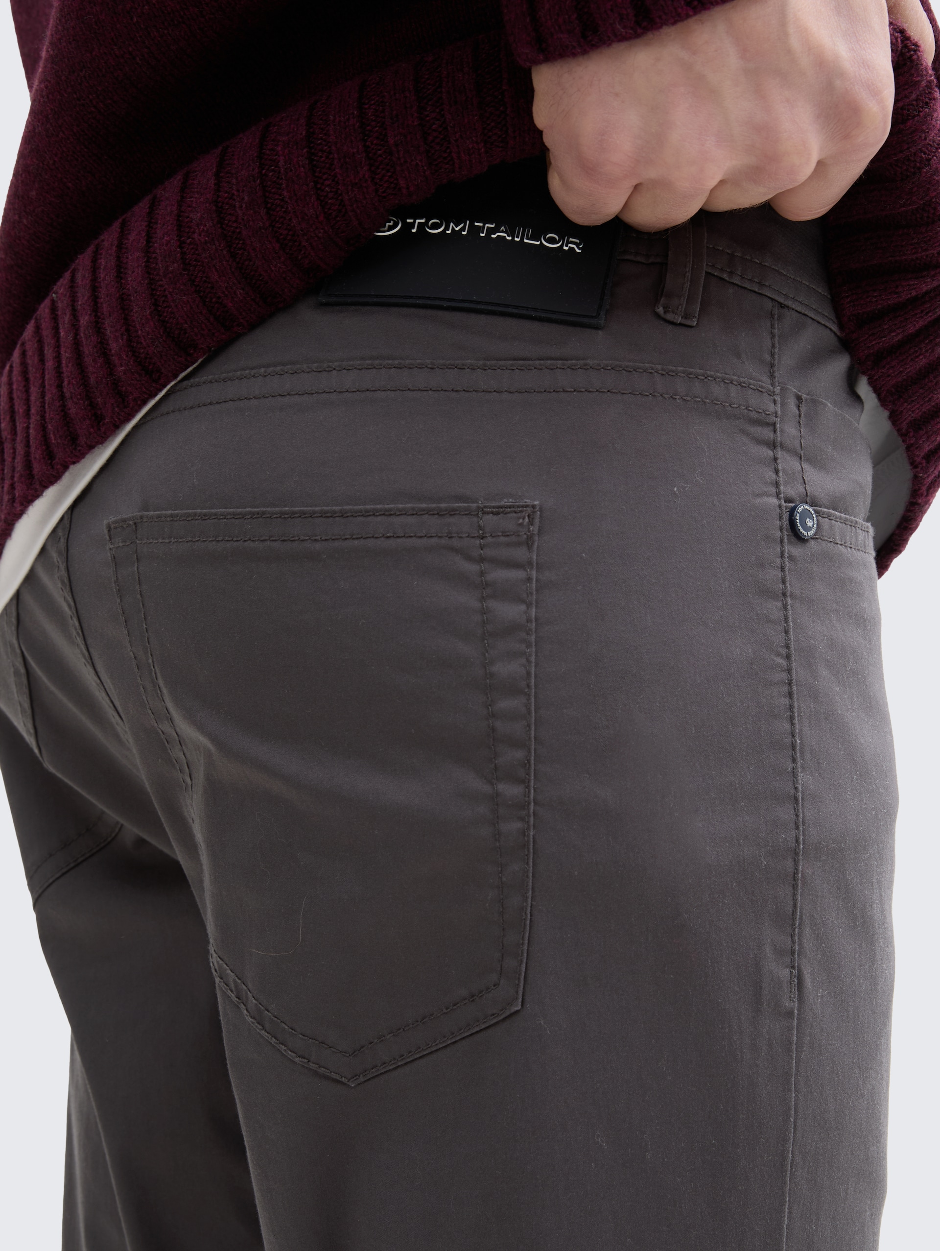 TTJOSH Regular Slim Ultralight Hose - Tarmac Grey - Detail-Model-Ansicht