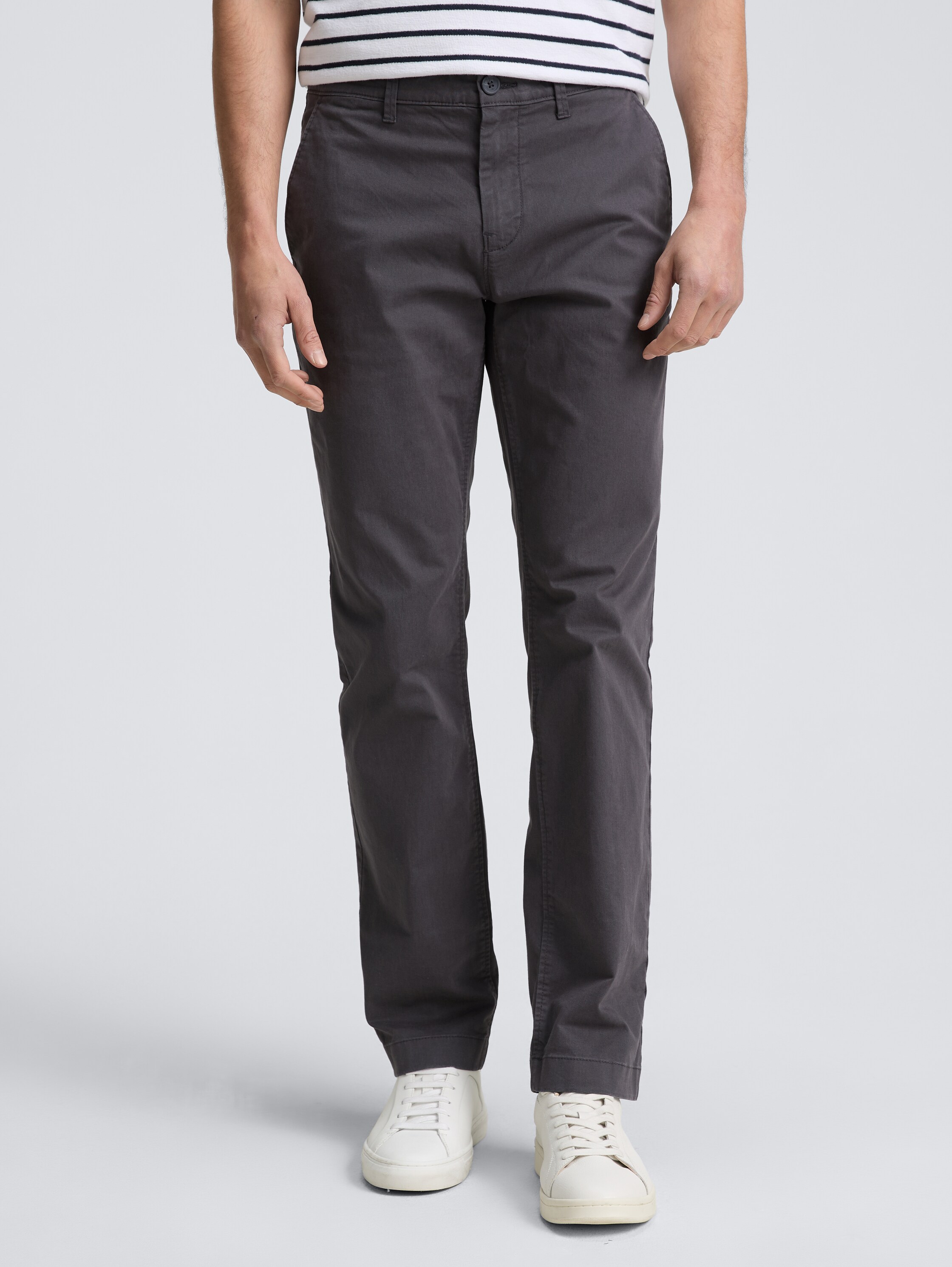 Regular Fit Chino Hose - 4