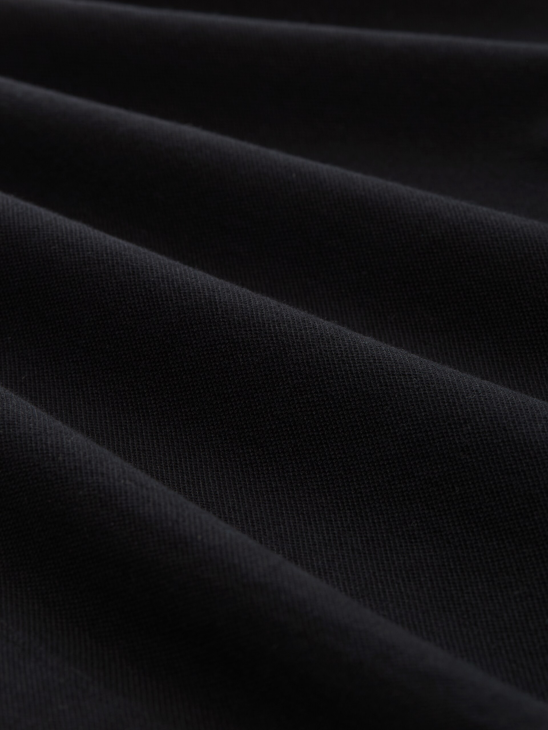 Poloshirt van stretchpiqué - deep black