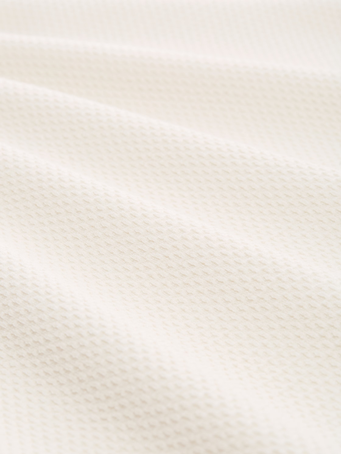 Jacquard Sweatshirt - Whisper White - Material-Ansicht