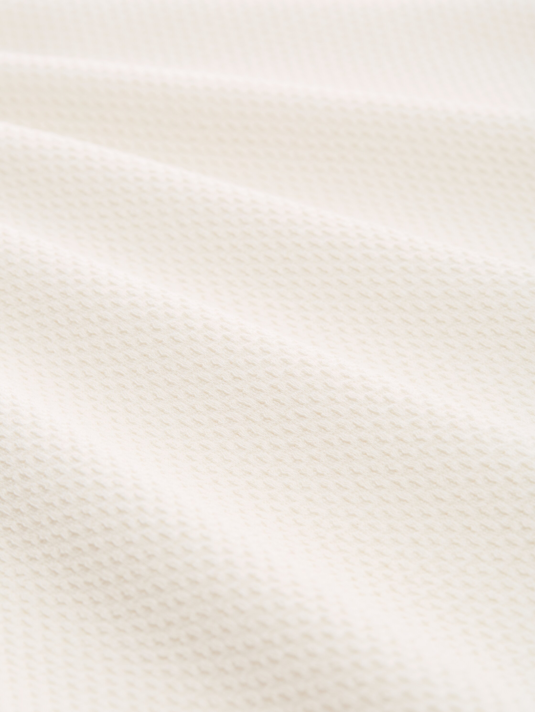 Jacquard sweatshirt - Whisper White - Materiaalweergave