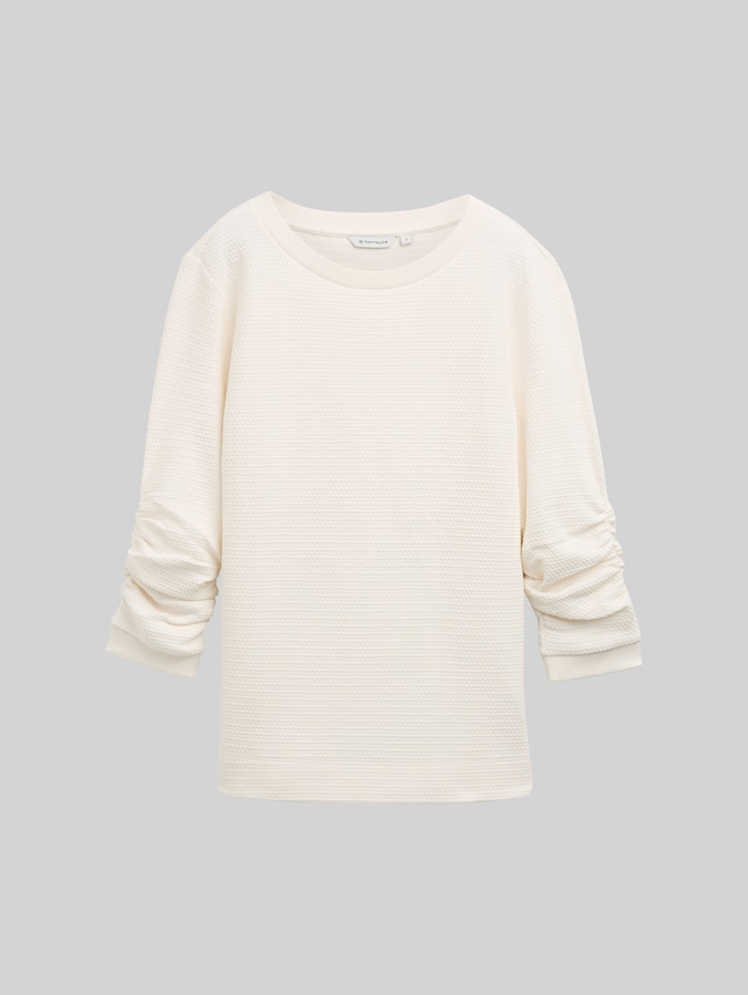 Jacquard Sweatshirt von Women, Whisper White