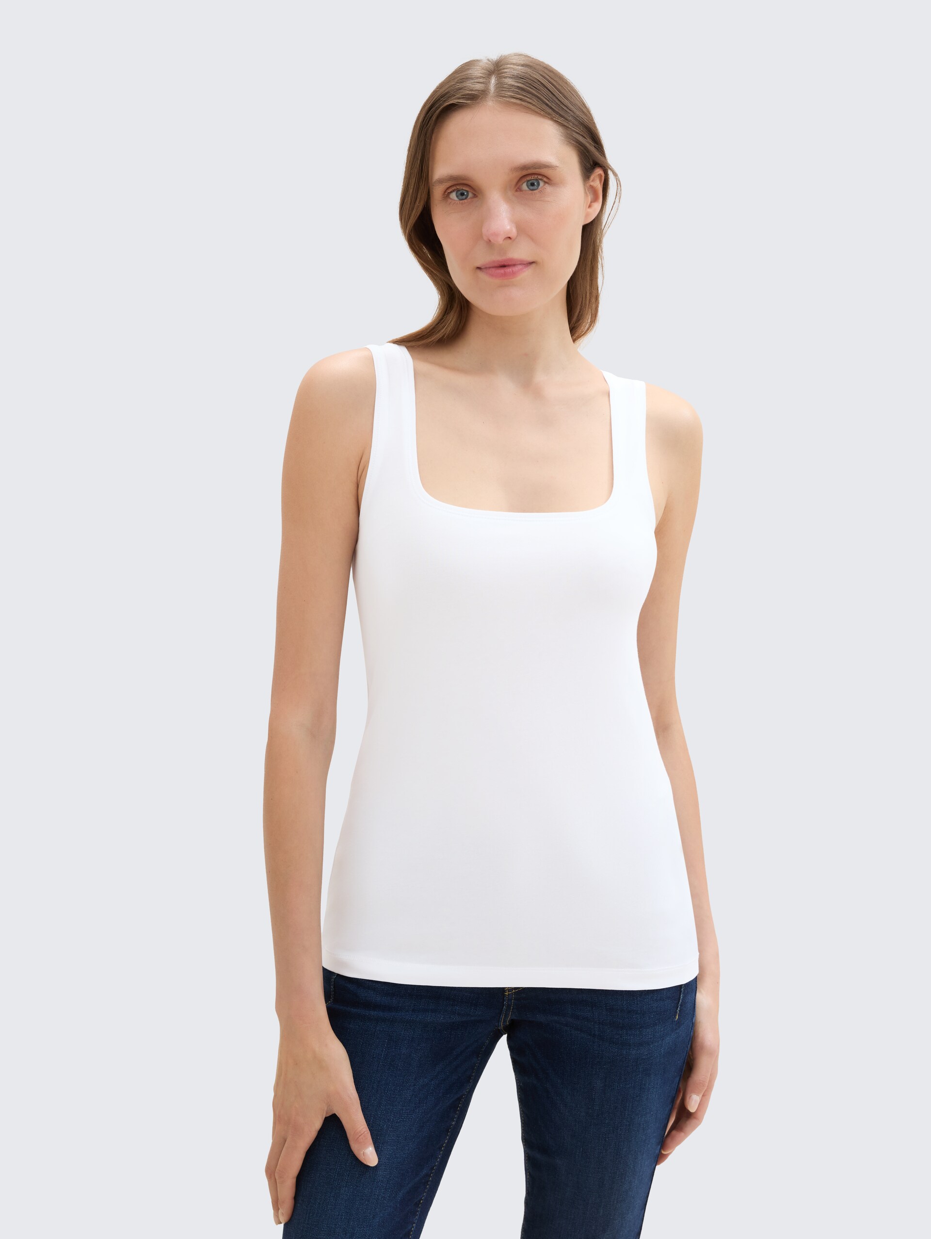 Basic Top im 2er-Pack - deep black