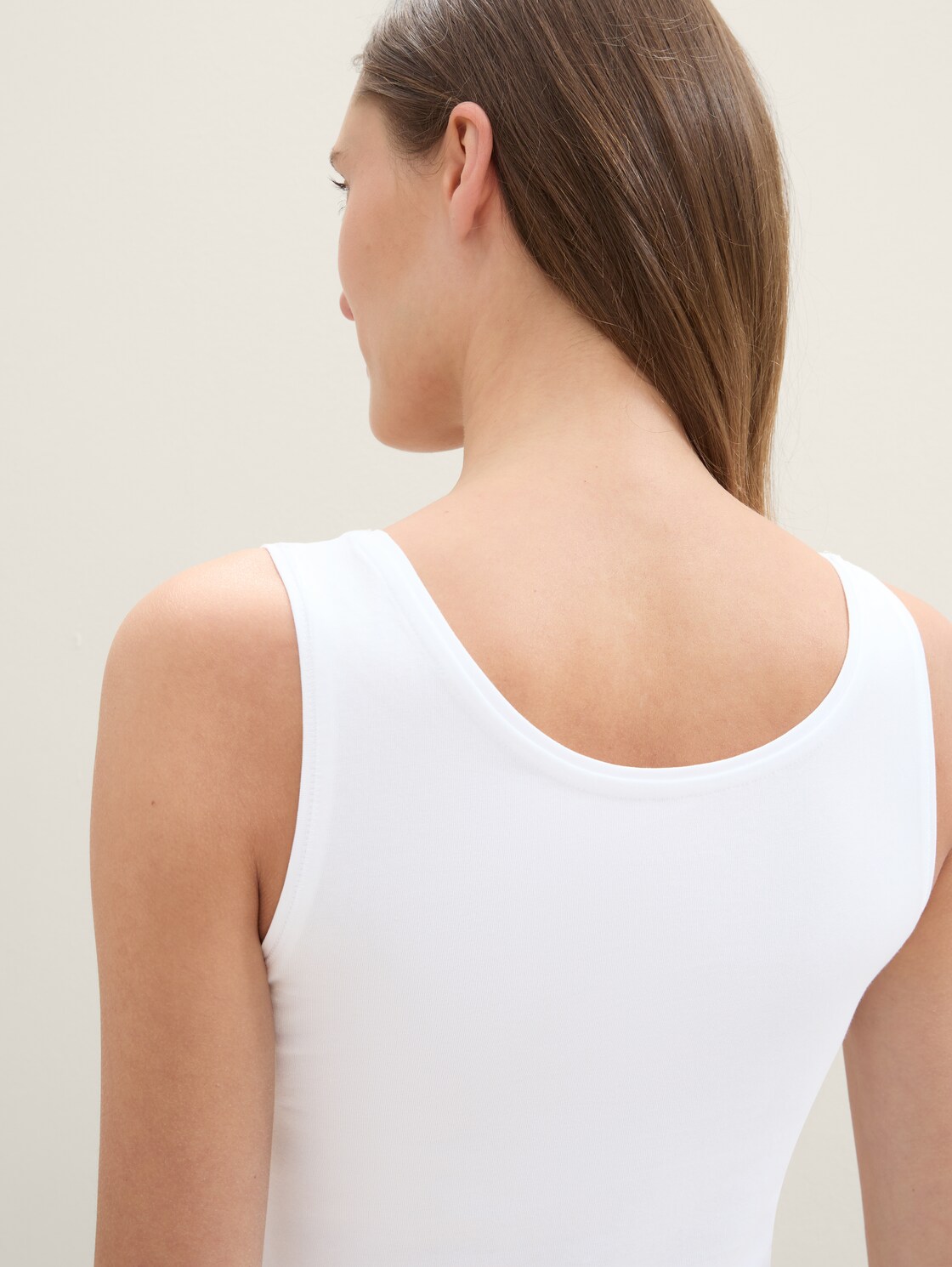 Basic Top im 2er-Pack - deep black - Detail-Model-Ansicht