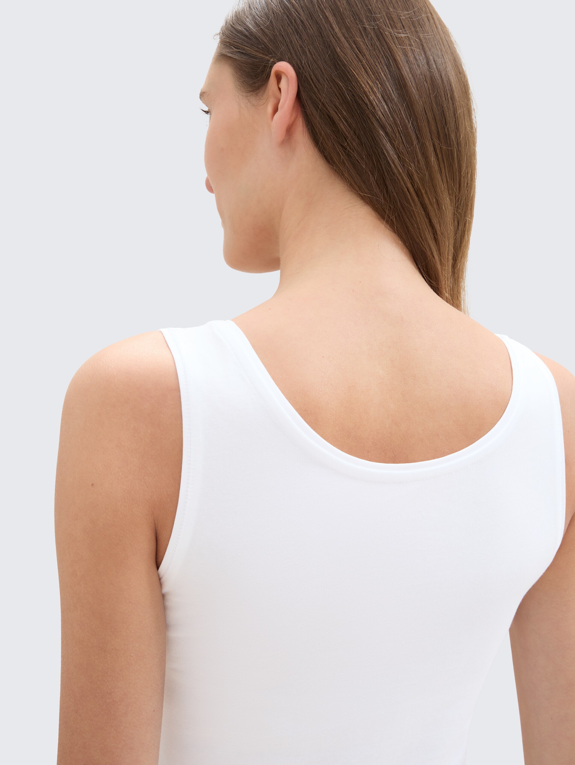 Basic Top im 2er-Pack - deep black - Detail-Model-Ansicht
