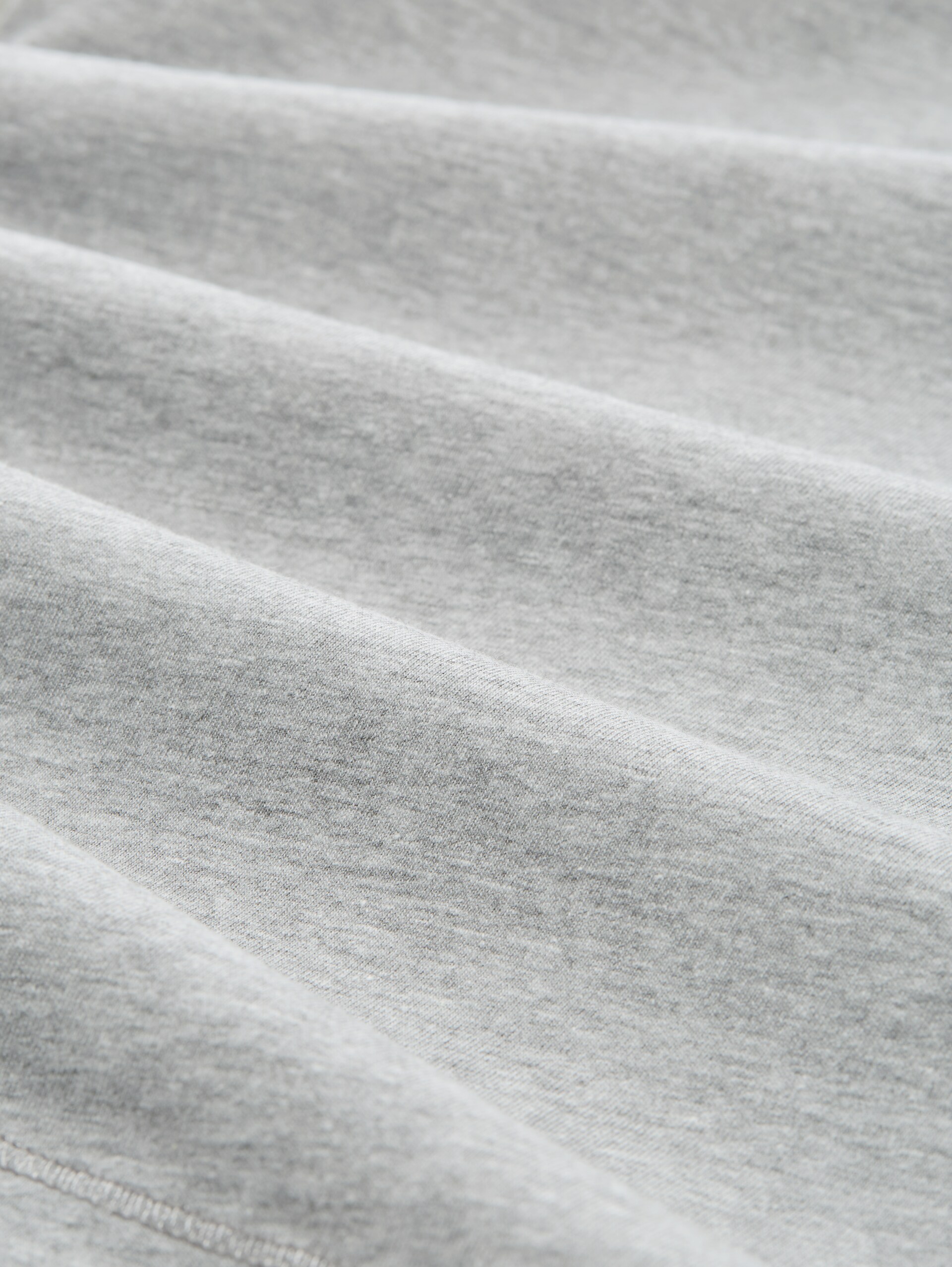 Basic top in a pack of 2 - medium silver grey melange - Material view