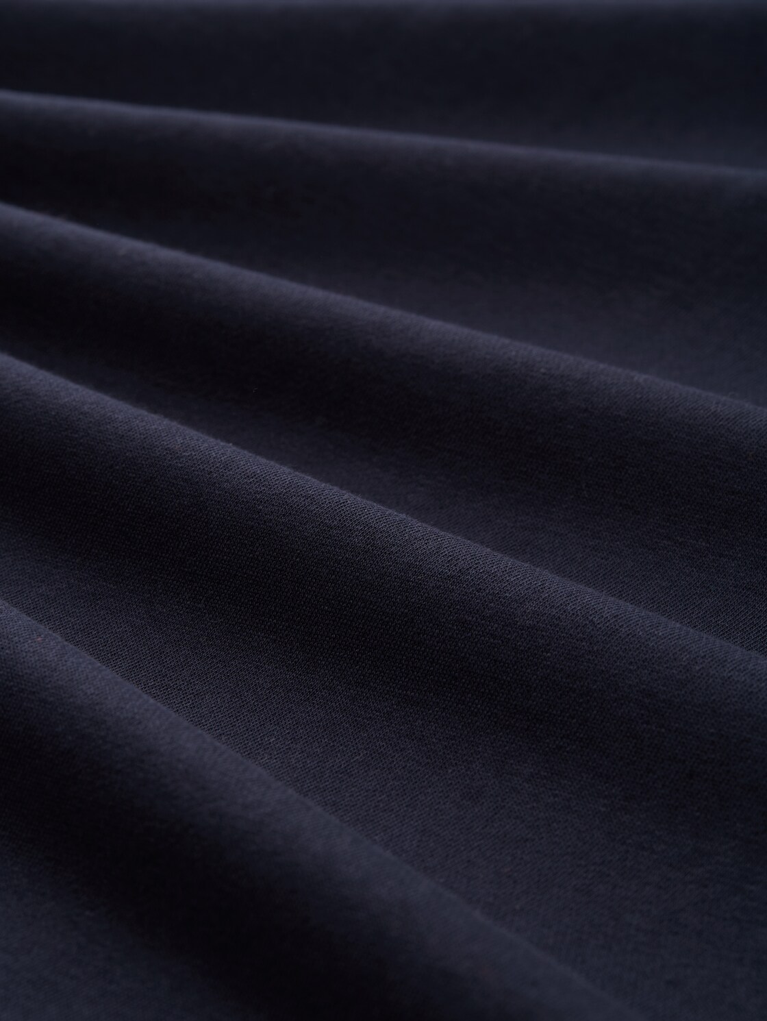 Plus Size - Basic Sweatjacke - sky captain blue - Material-Ansicht