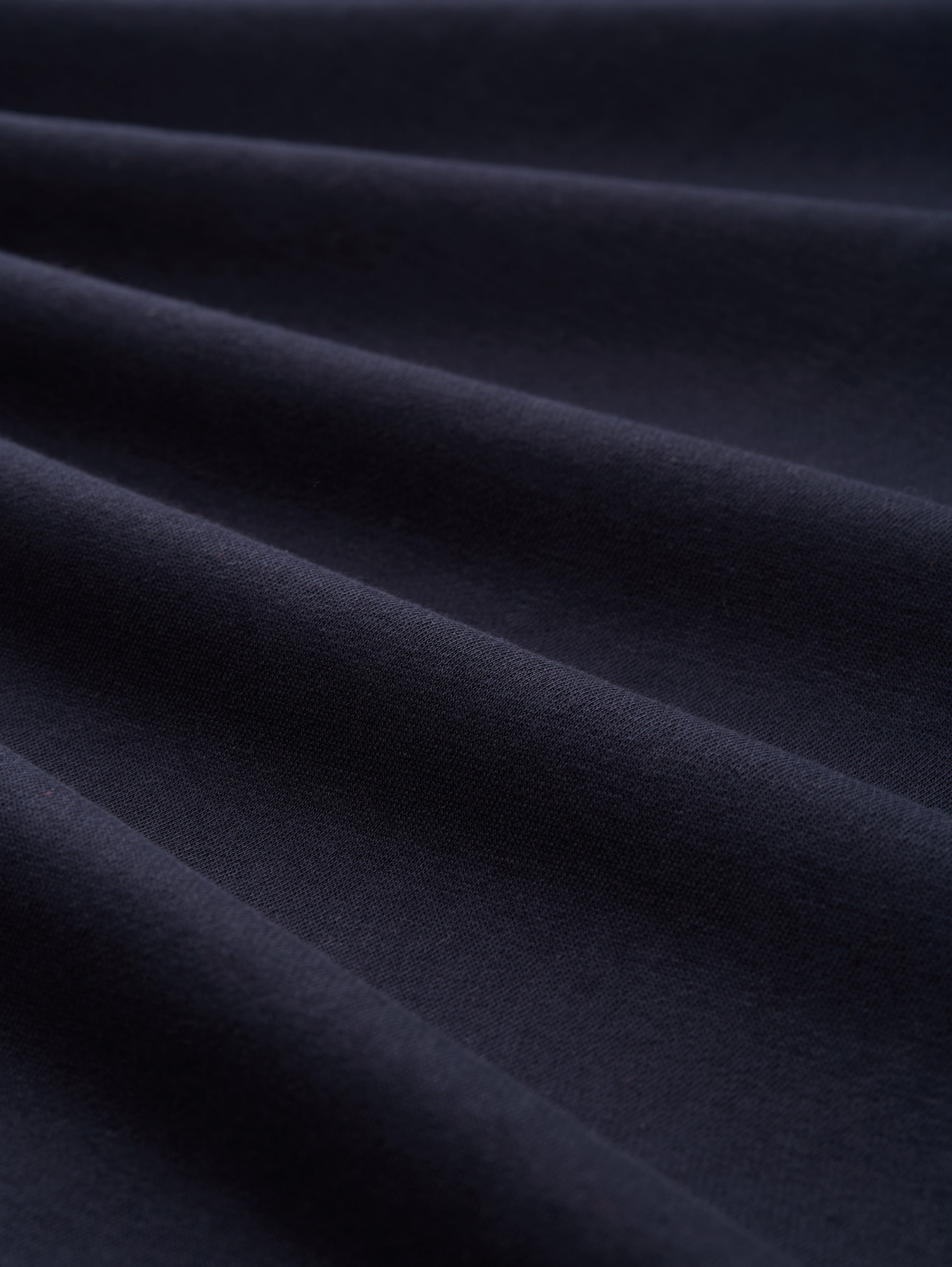 Plus Size - Basic Sweatjacke - sky_captain_blue_1 - Material-Ansicht