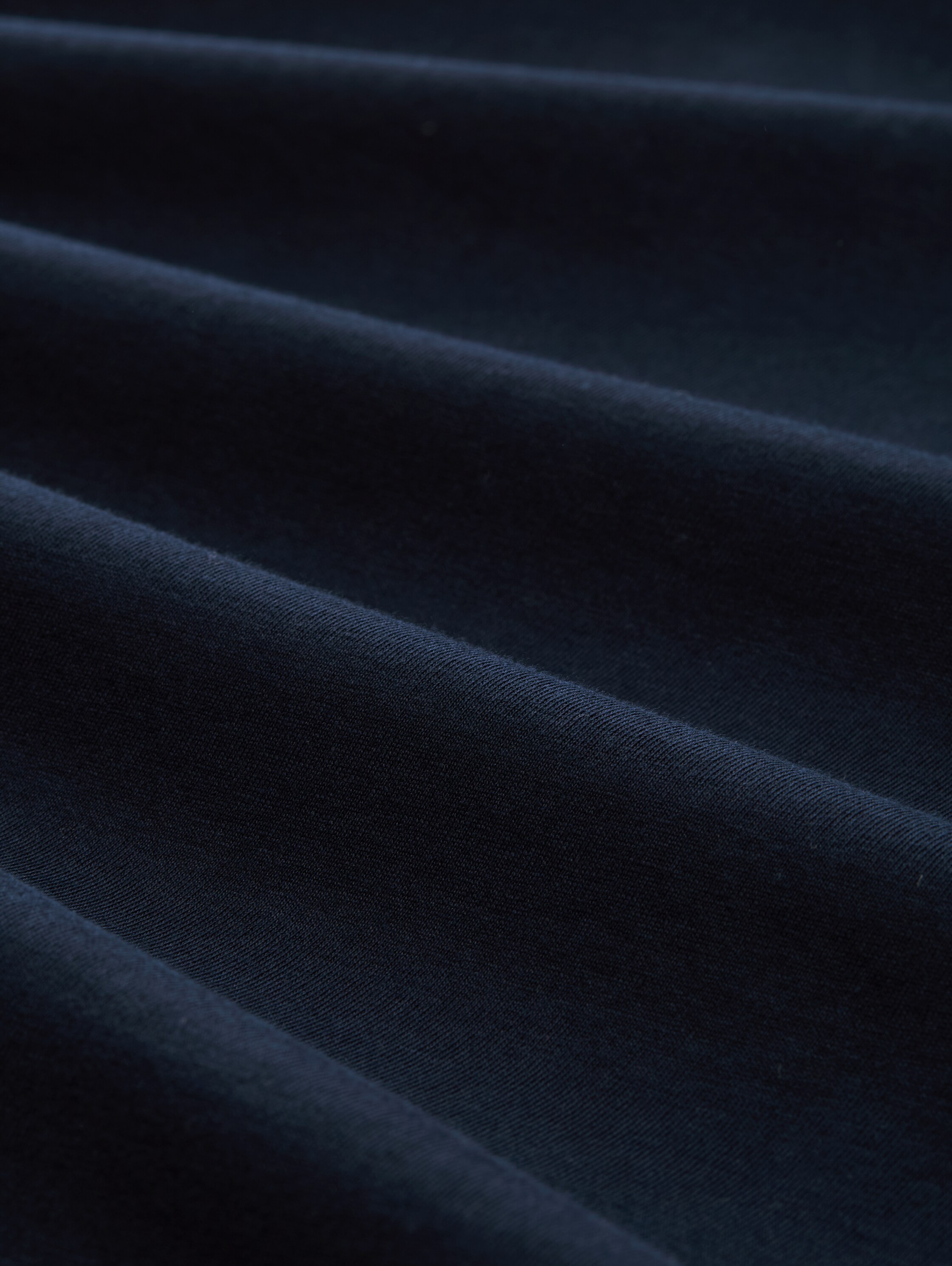 T-Shirt mit V-Ausschnitt im 2er-Pack - sky captain blue - Material-Ansicht