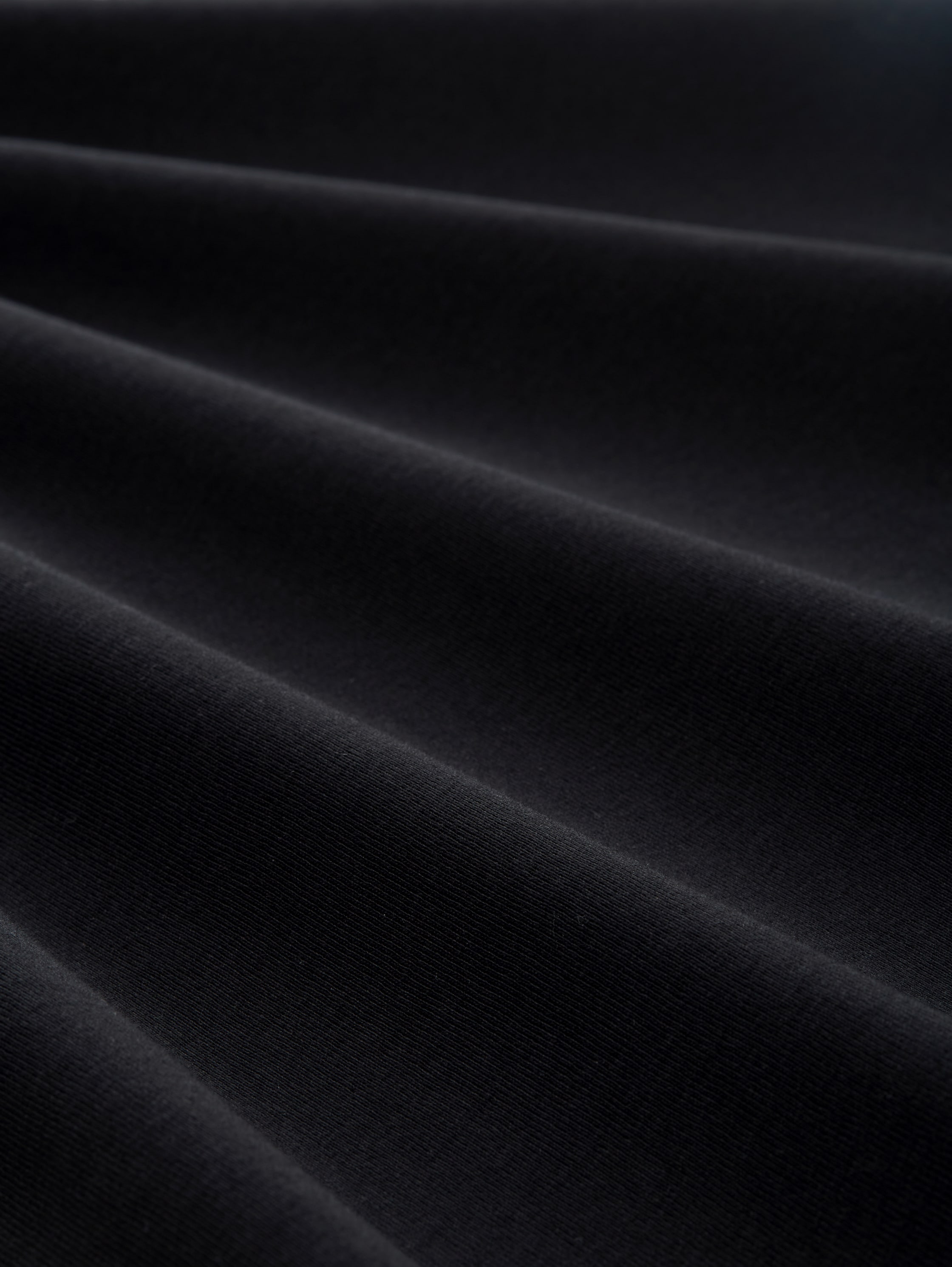 T-Shirt mit V-Ausschnitt im 2er-Pack - deep_black_1 - Material-Ansicht