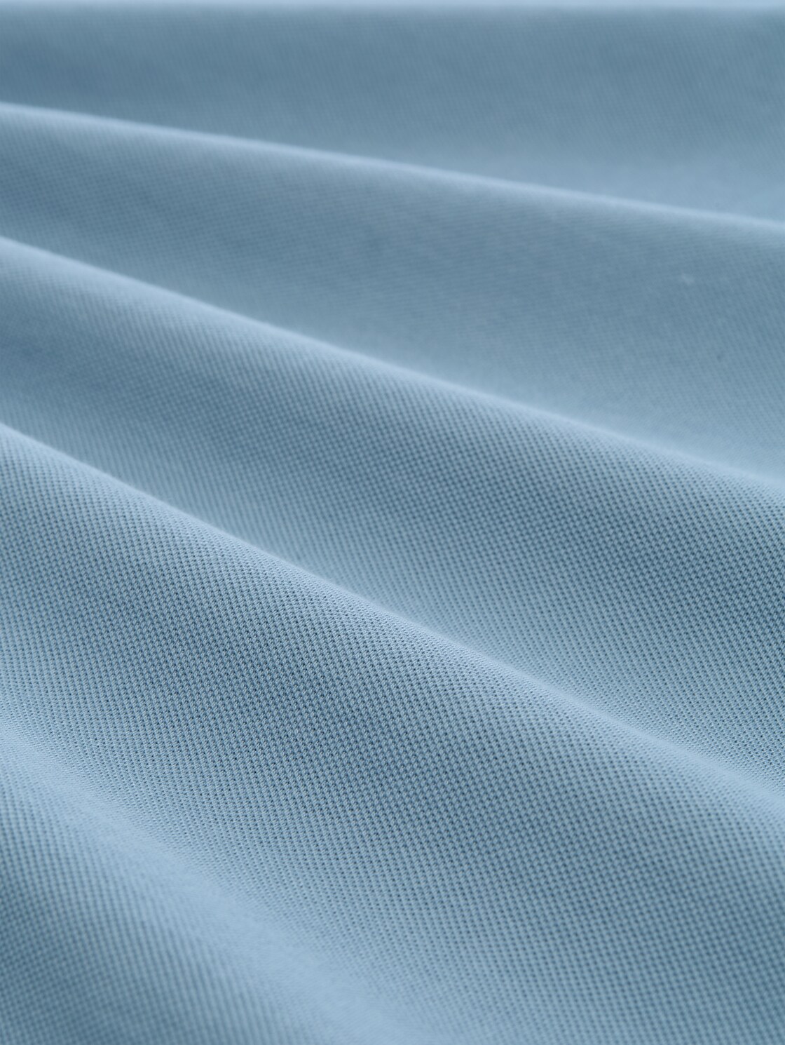 Plus Size - Piqué Poloshirt mit Logo-Stickerei - mountain spring blue