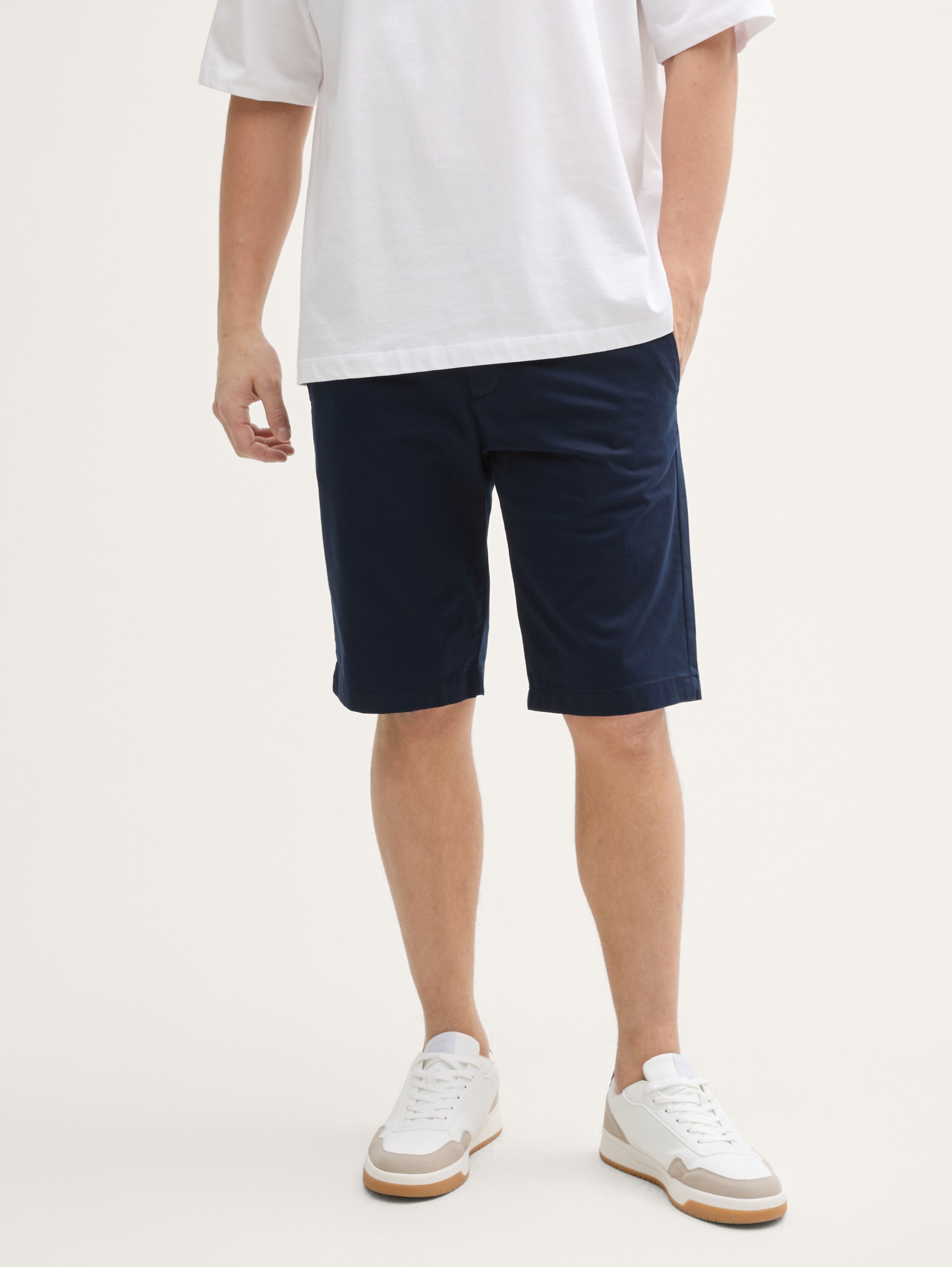 Regular Fit Chino Shorts - sky_captain_blue_1 - 