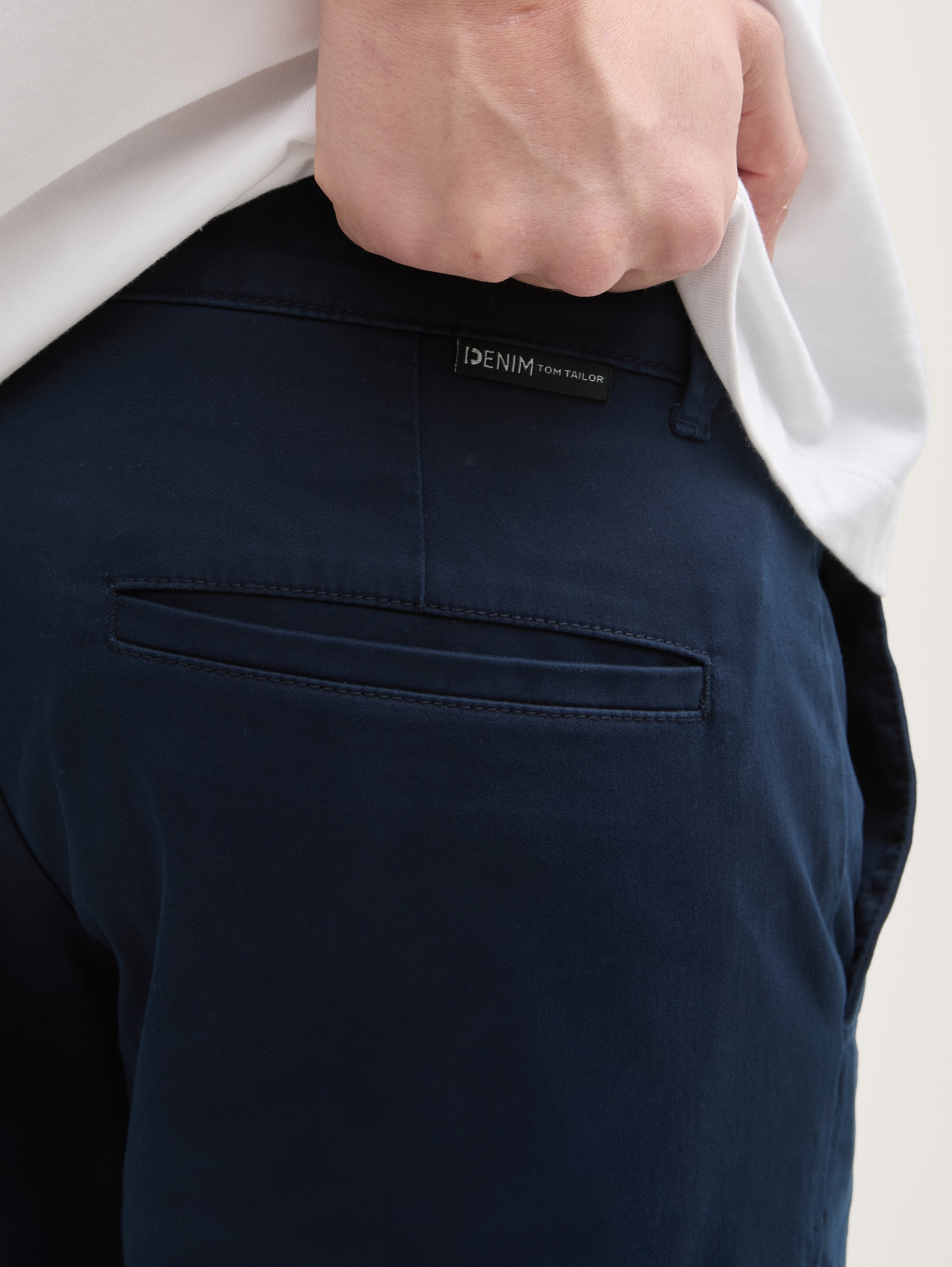 Regular Fit Chino Shorts - sky_captain_blue_1 - 