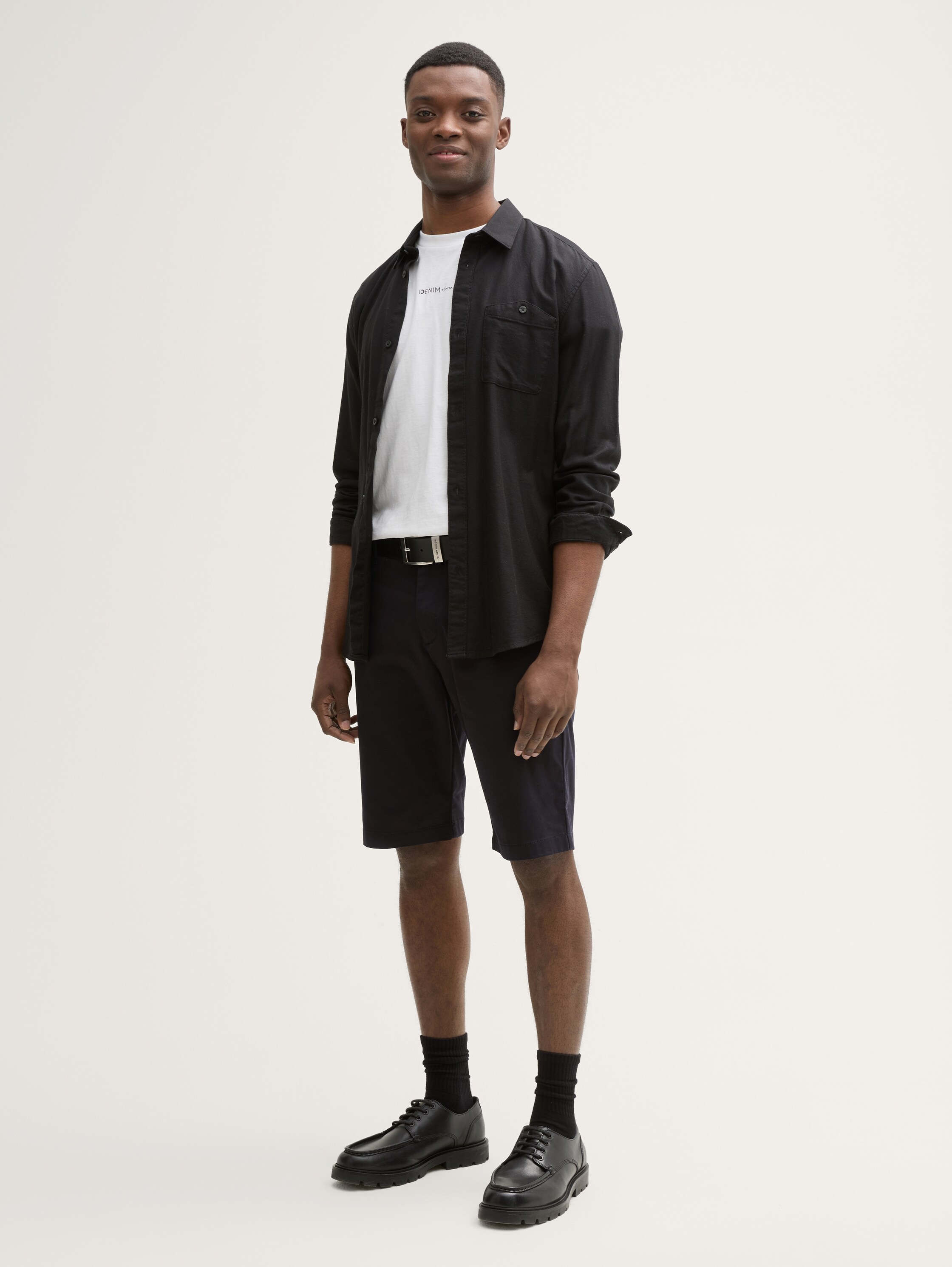 Regular Fit Chino Shorts - 1