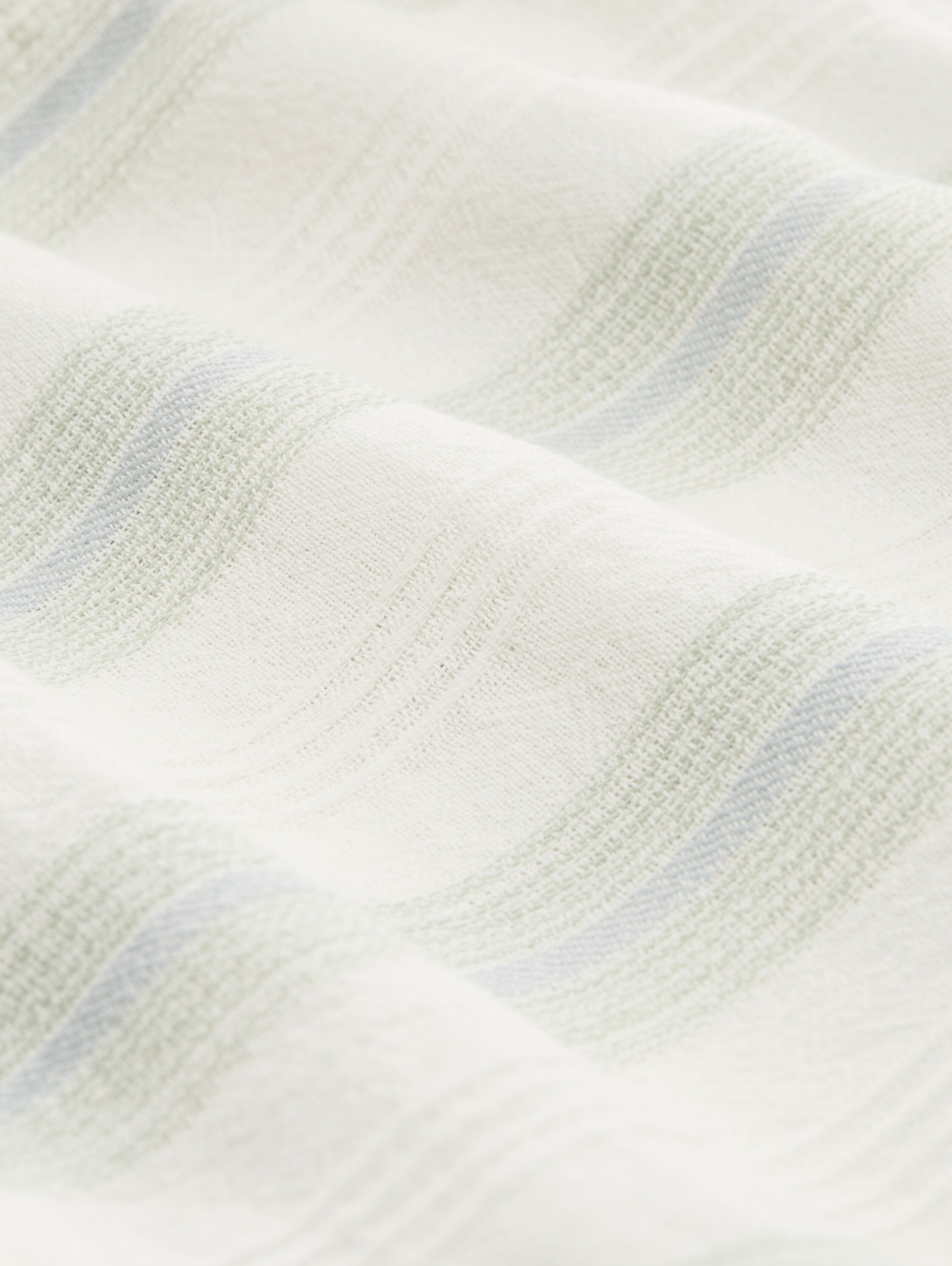 Relaxed Fit Shorts aus Baumwolle - off_white_big_structure_stripe - 