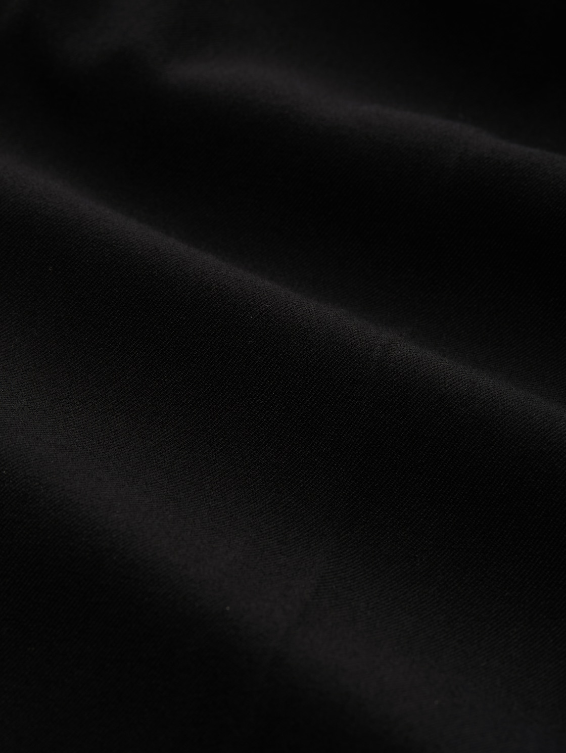 TTLoose Chino Hose mit Bügelfalte - Black - Material-Ansicht