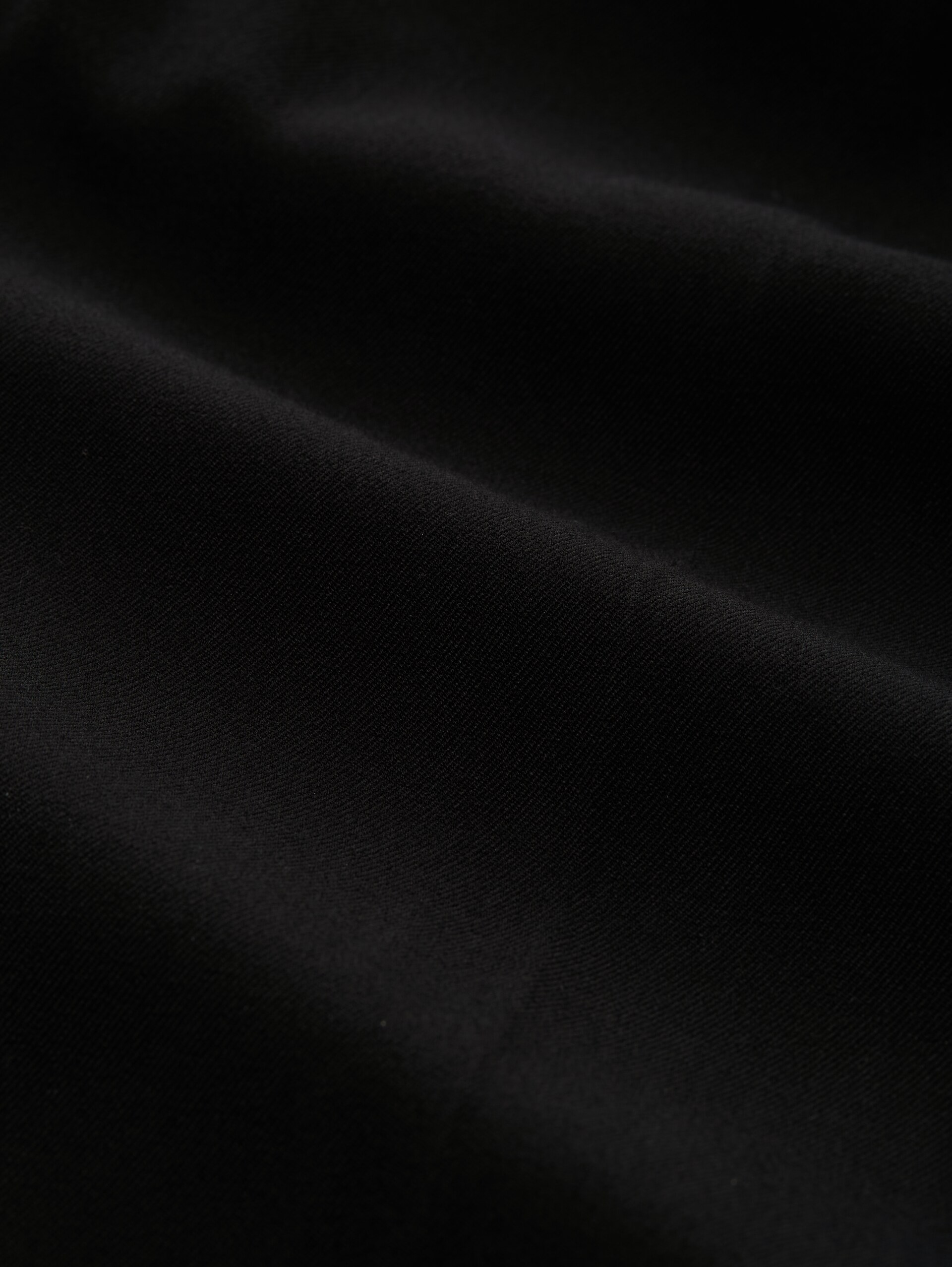 TTLoose Chino Hose mit Bügelfalte - Black - Material-Ansicht