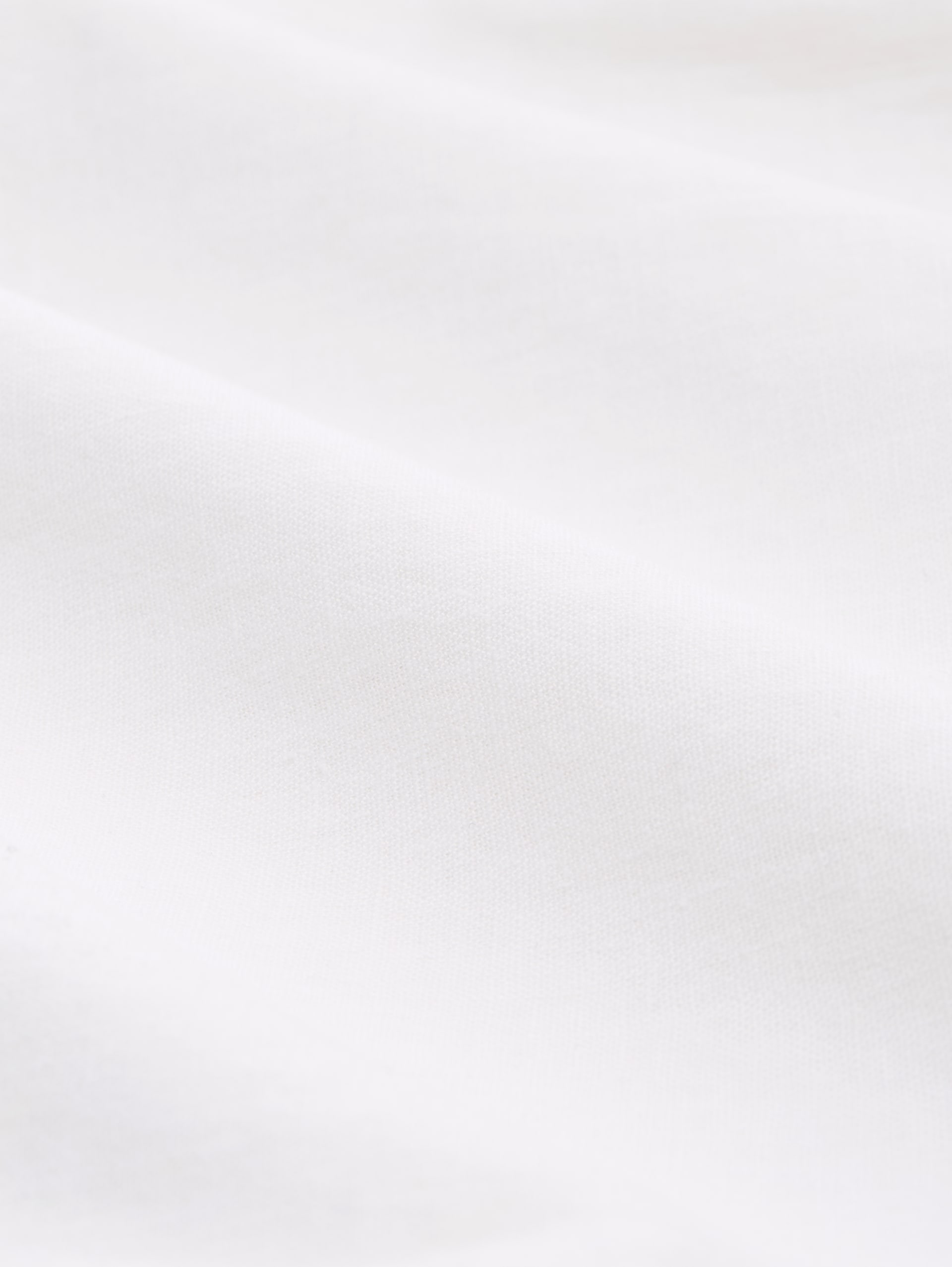 Relaxte shorts met linnen - White - Materiaalweergave
