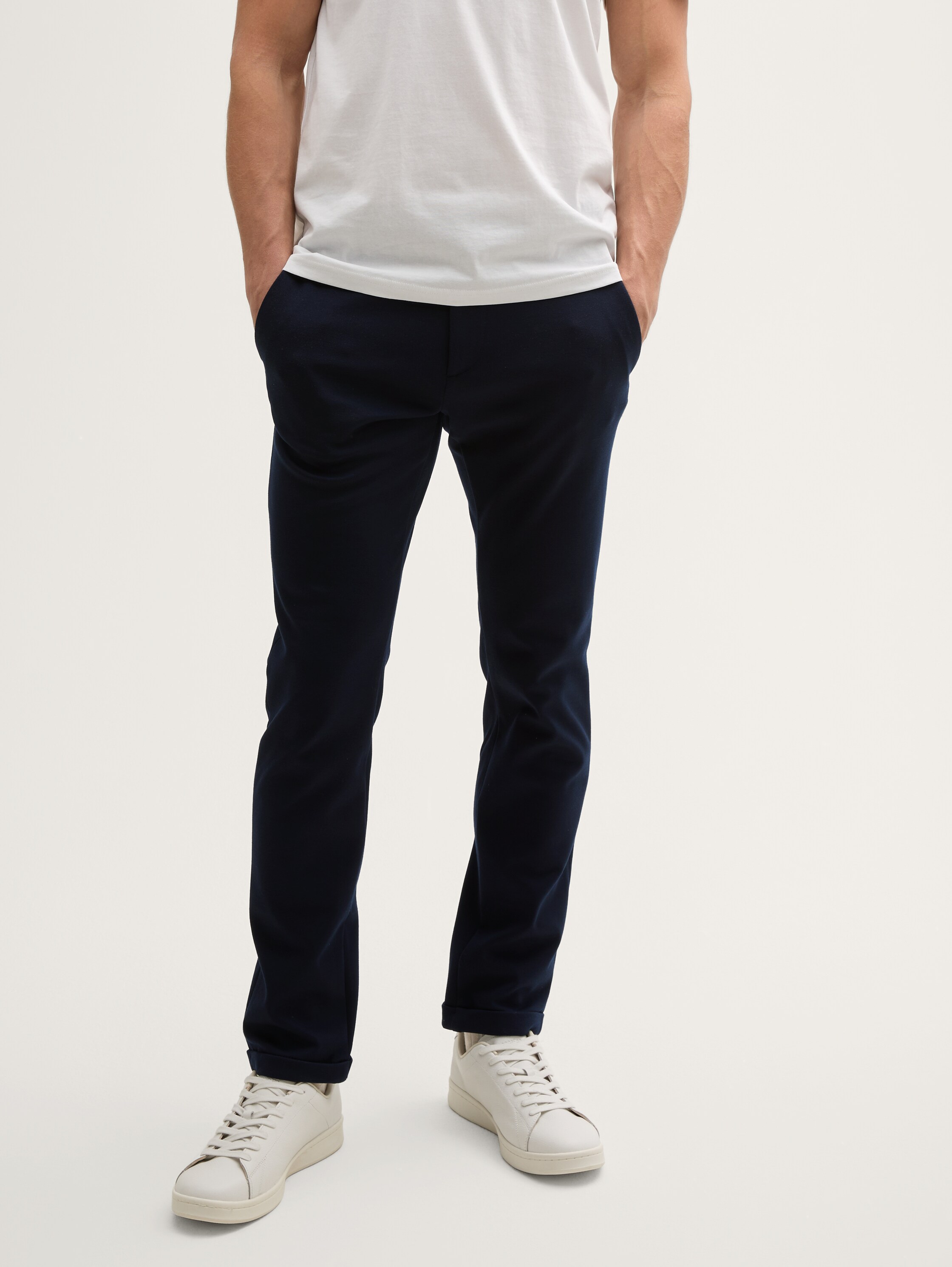 TTTRAVIS Slim Chino Hose aus Piqué Jersey - 6