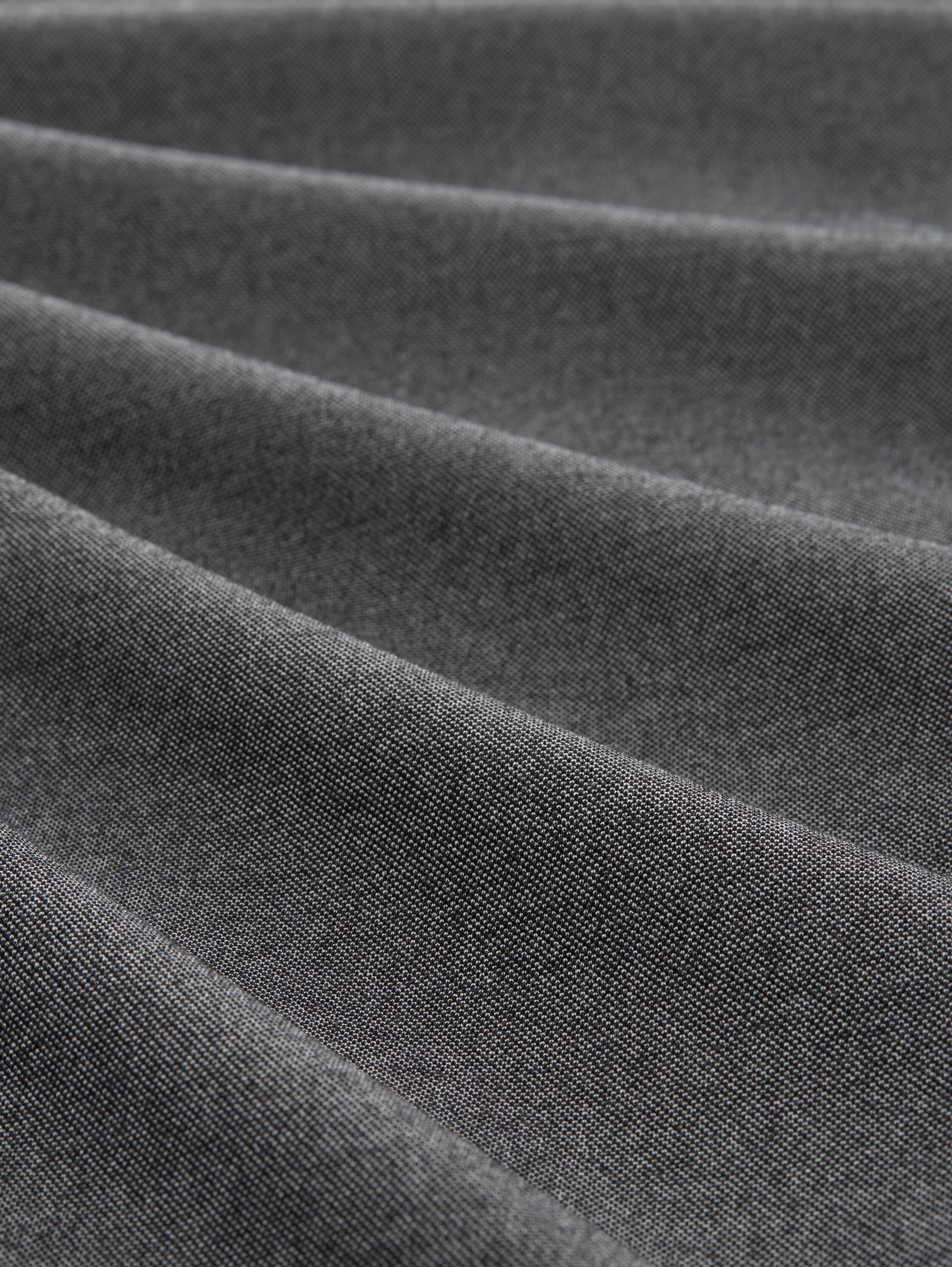 TTTRAVIS SLIM Chino Hose aus Piqué Jersey - black_white_birds_eye - 