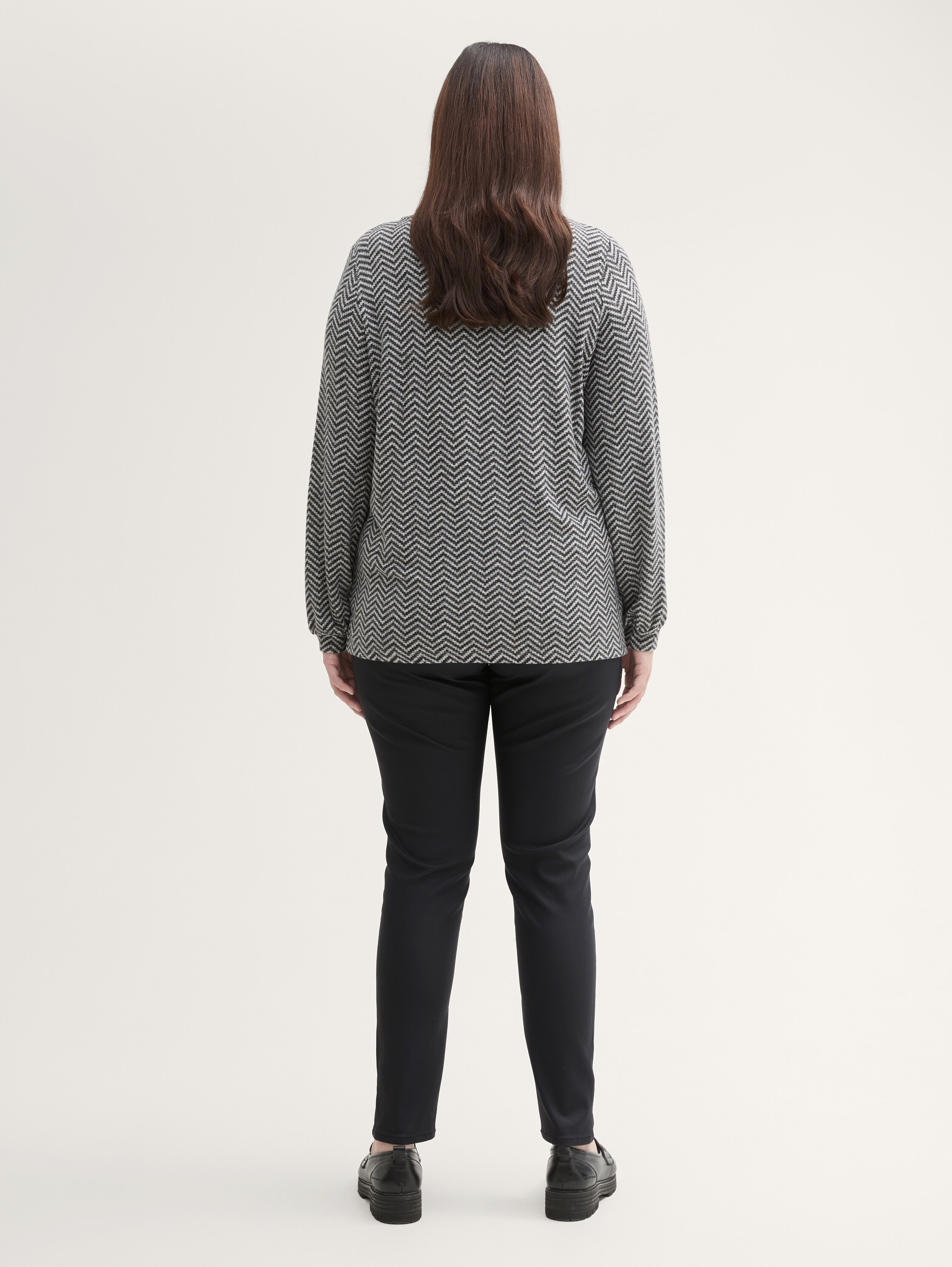 Plus Size - TTPLUS COATED SKINNY Jeans - deep_black_1 - 