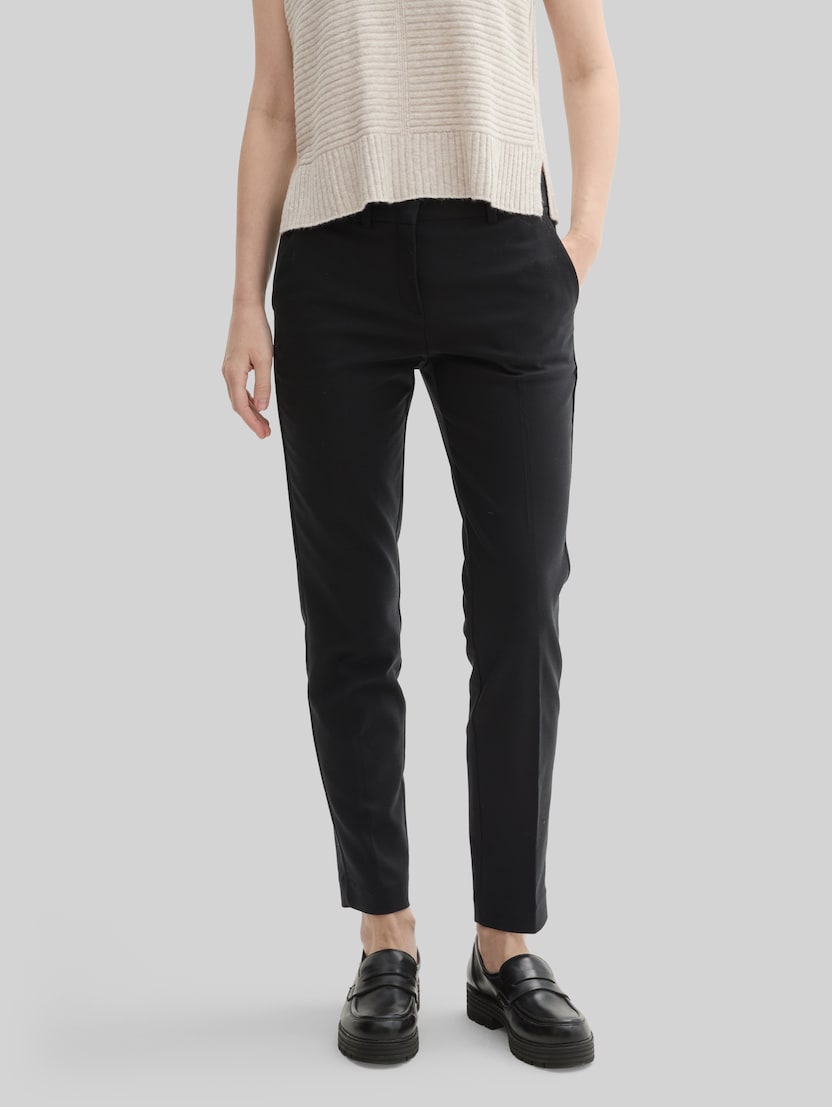 TTMIA Slim broek door Women, deep black
