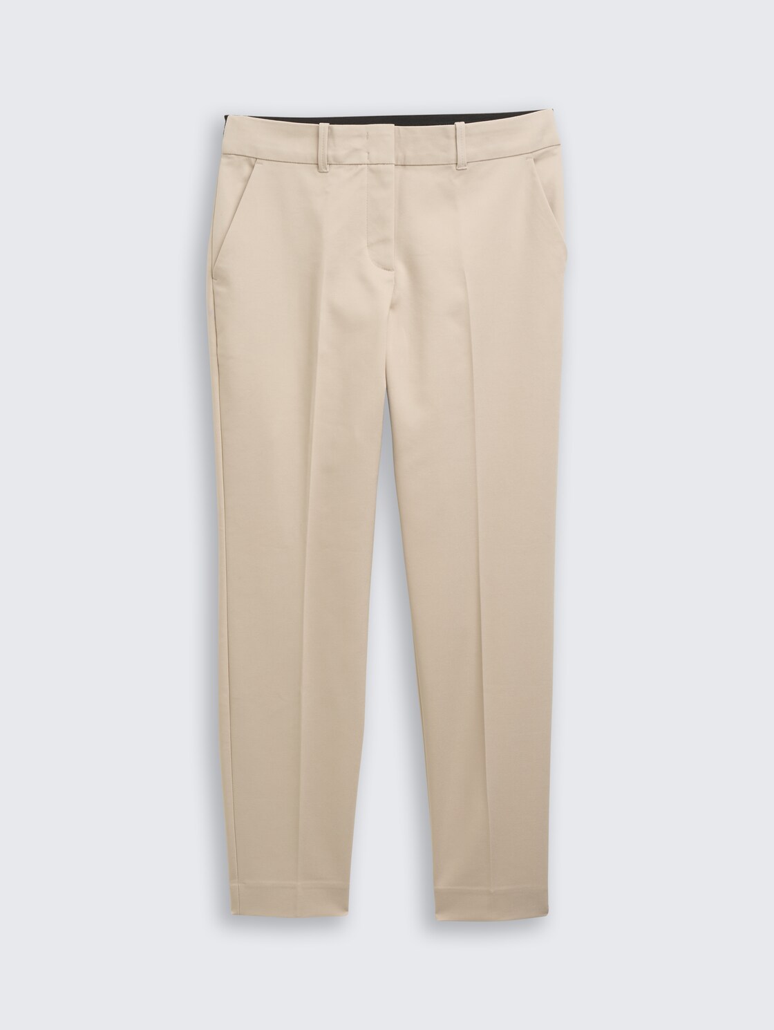 TTMIA Slim Hose - soft taupe grey - Vorder-Produkt-Ansicht