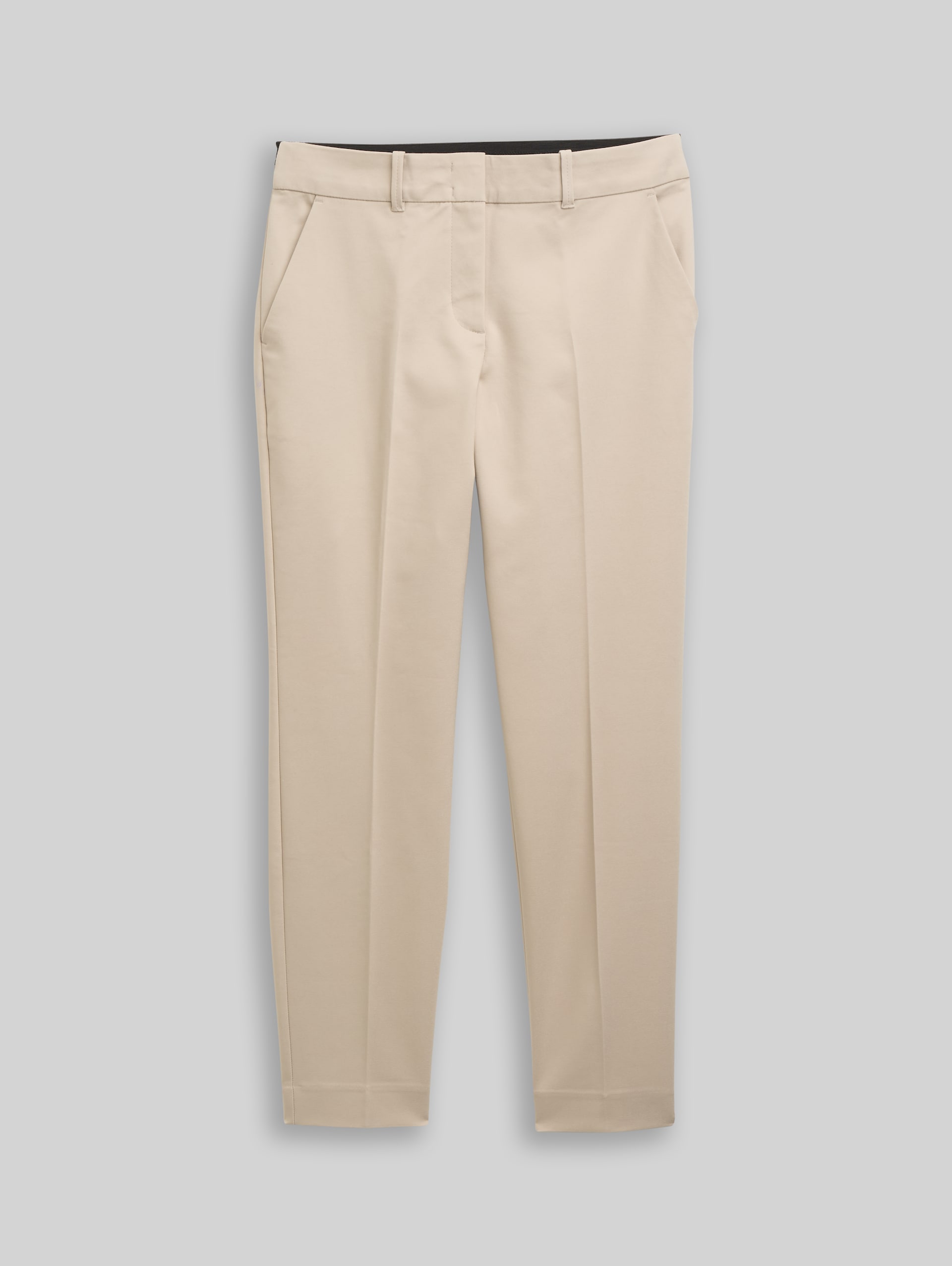 TTMIA Slim Hose - soft taupe grey - Vorder-Produkt-Ansicht