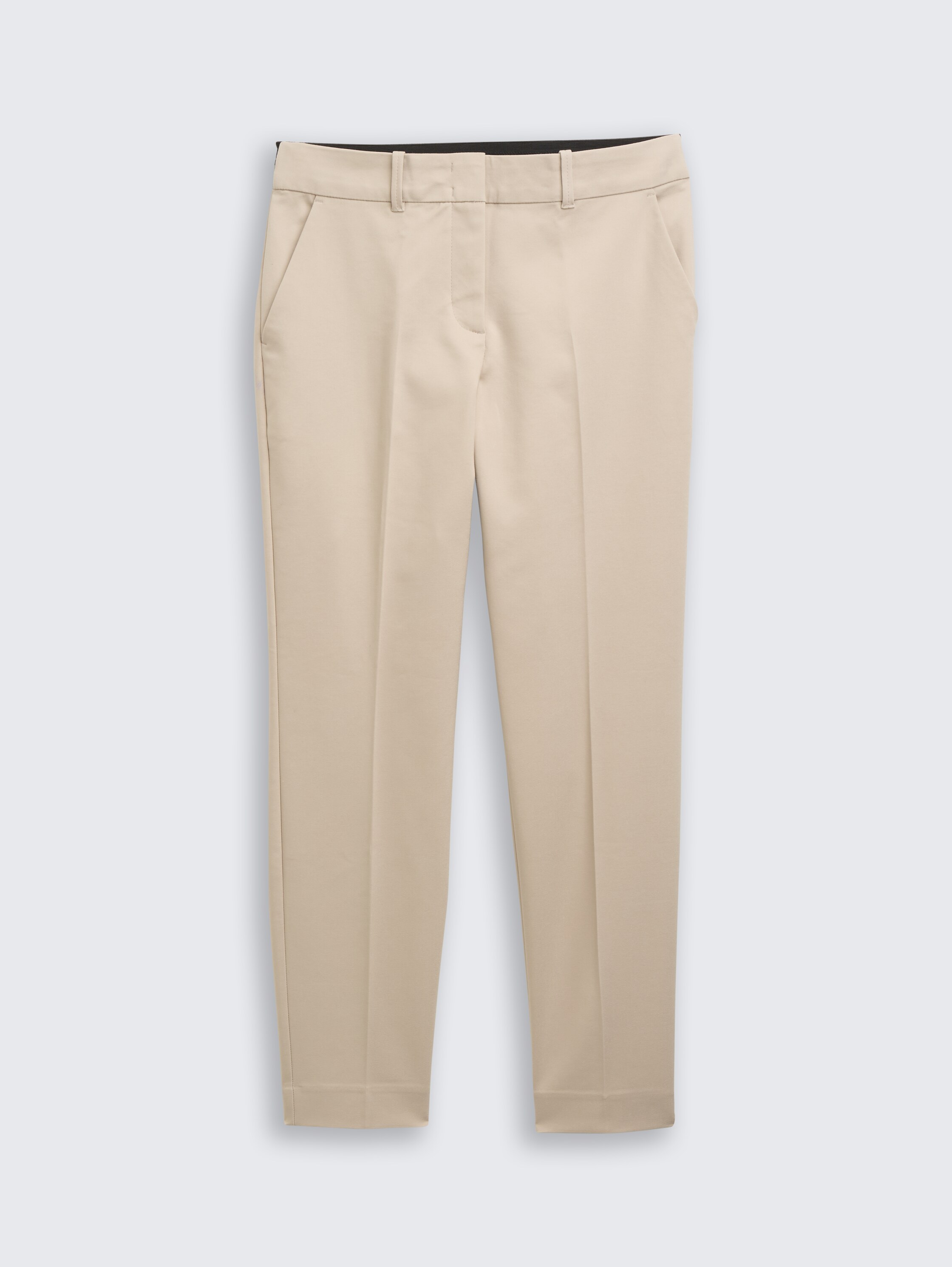 TTMIA Slim Hose - soft taupe grey - Vorder-Produkt-Ansicht