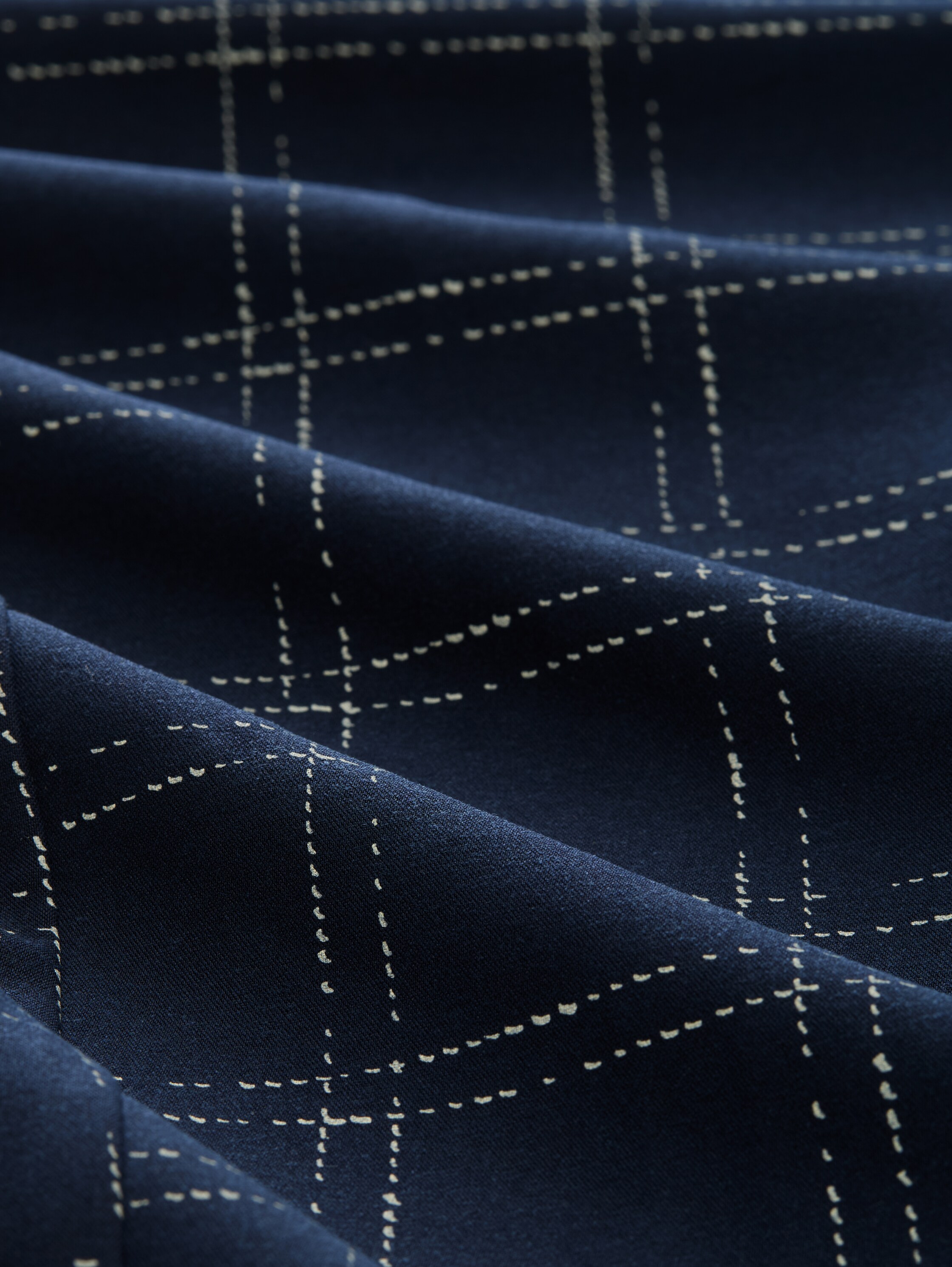 TTMIA Slim broek - delicate_navy_check_design - 