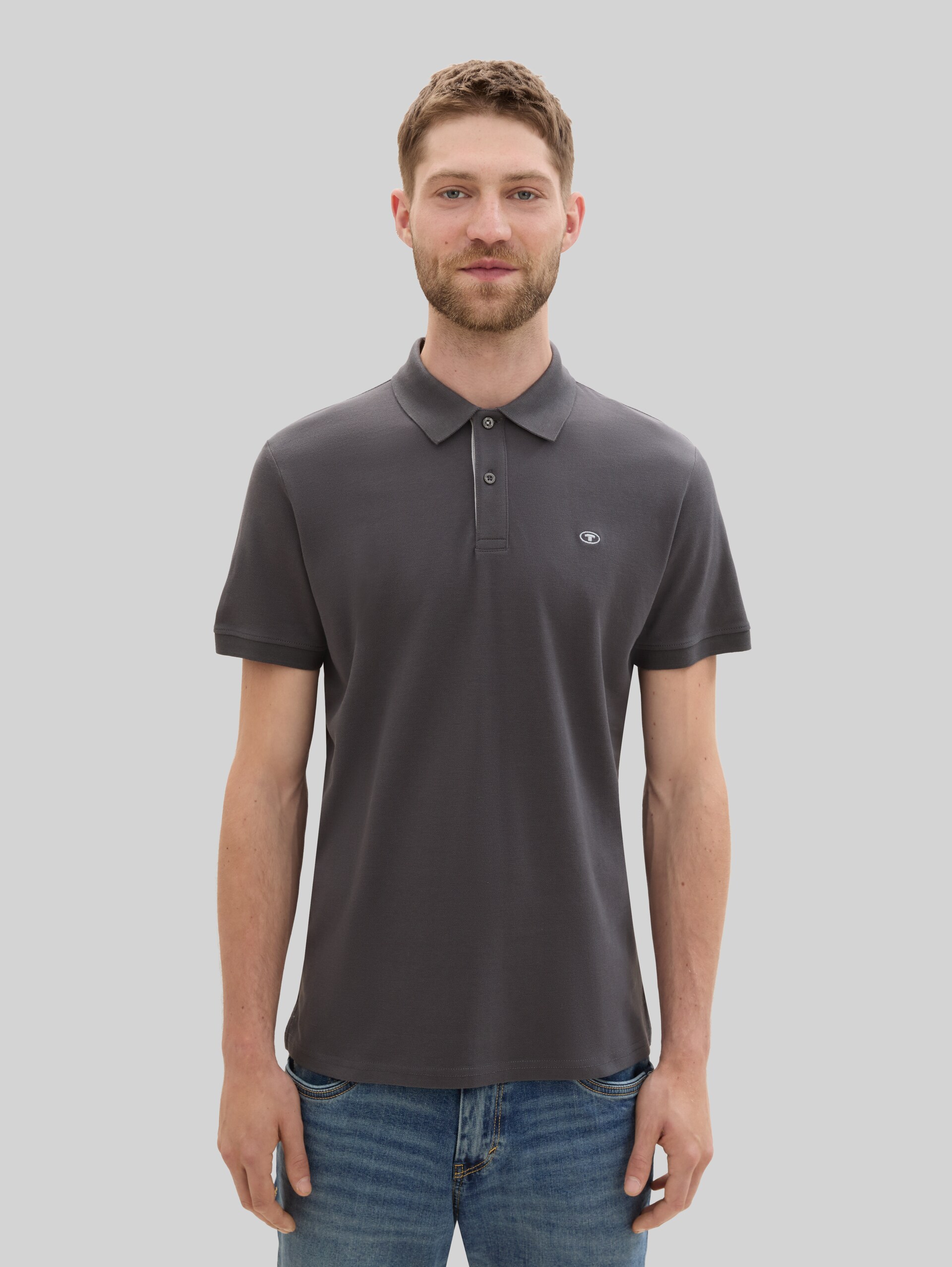 Polo shirts in a 2-pack - Tarmac Grey