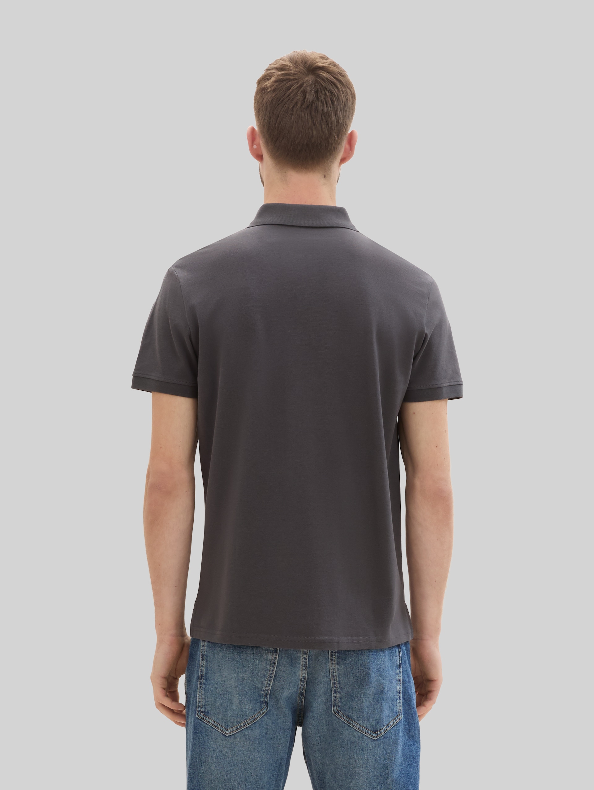 Polo shirts in a 2-pack - Tarmac Grey