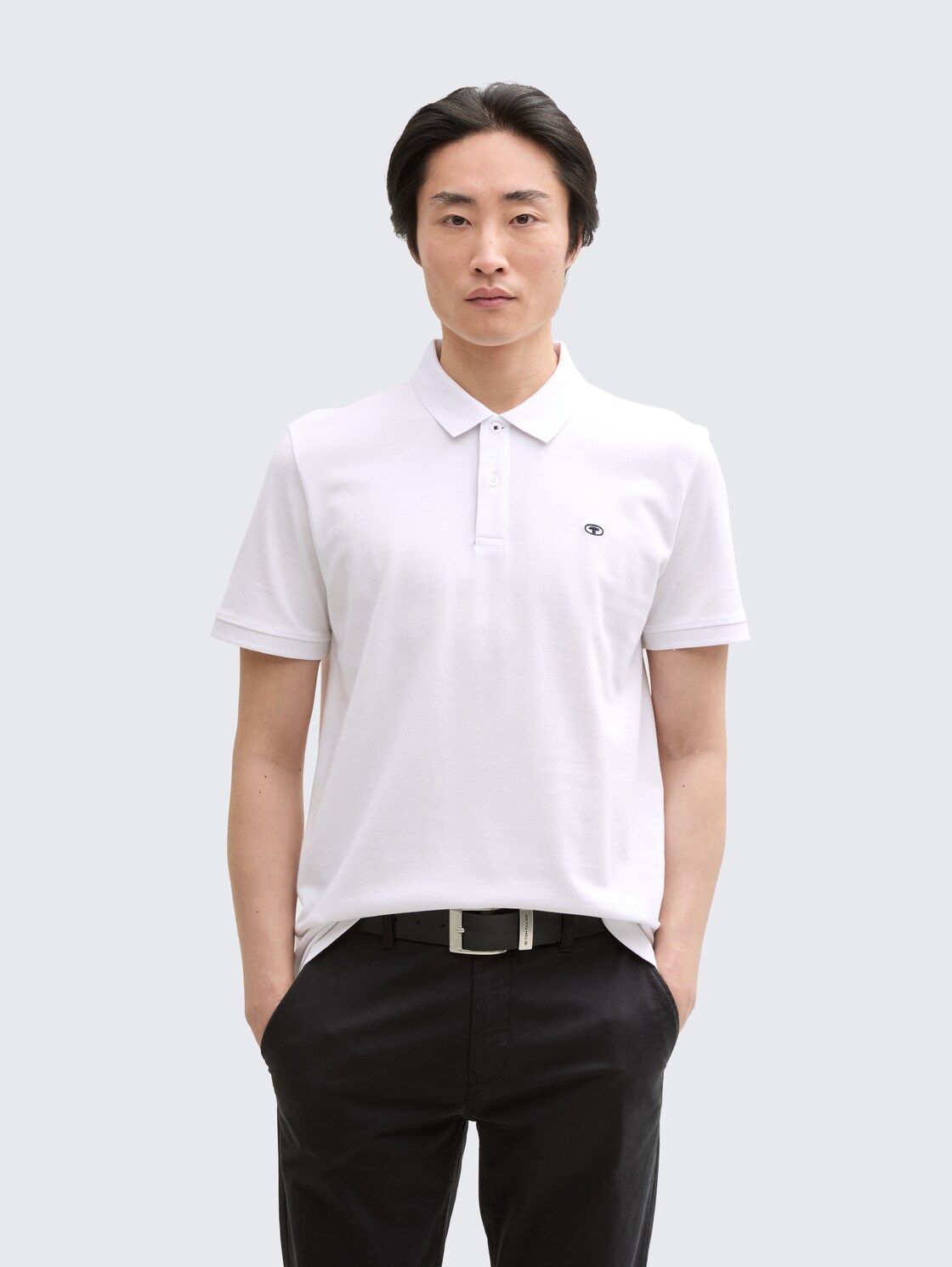 Poloshirts im 2er-Pack - Light Stone Grey Melange