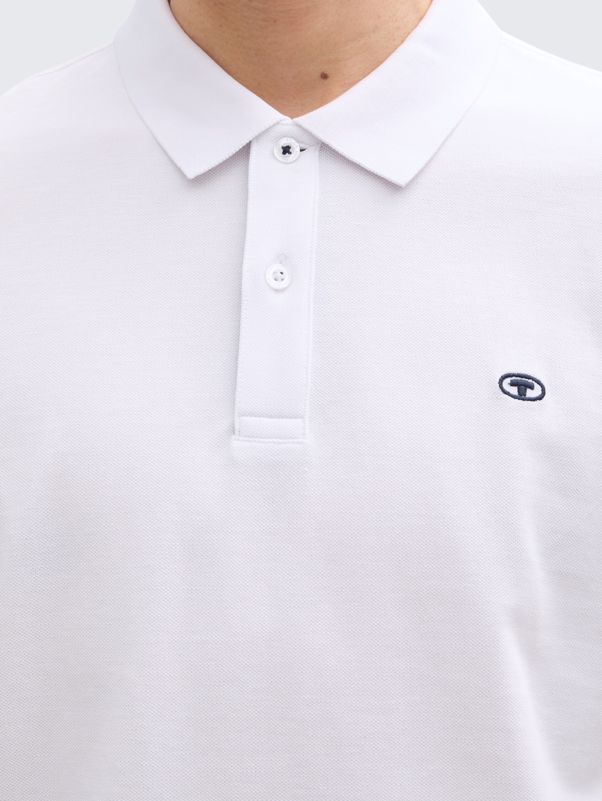 Poloshirts in 2-pack - Light Stone Grey Melange