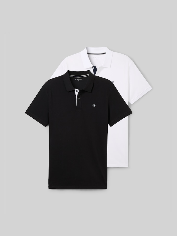 Poloshirts im 2er-Pack von Men, White