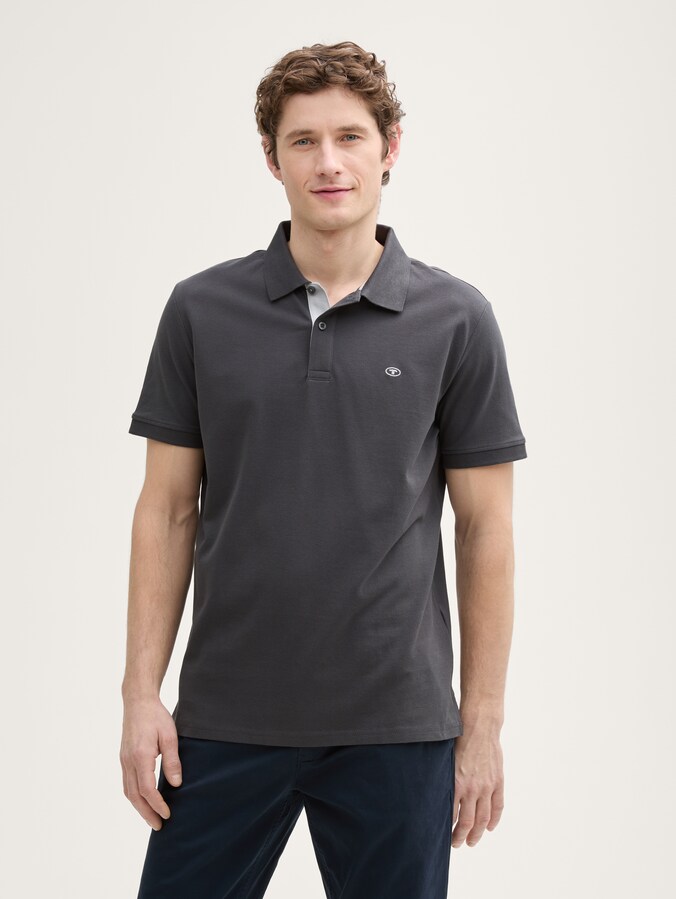 Poloshirts im 2er-Pack von Men, washed out middle blue