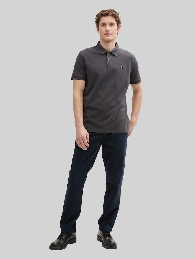 Poloshirts im 2er-Pack von Men, washed out middle blue