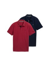 Sélectionné, Lot de 2 polos par Tom Tailor, rouge