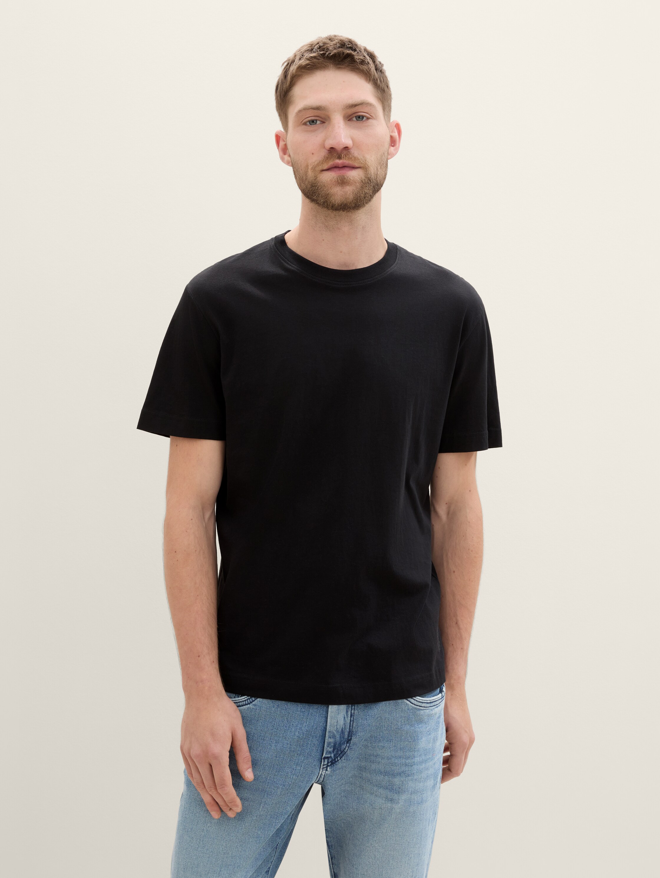 Basic T-Shirts im 3er-Pack - black - 