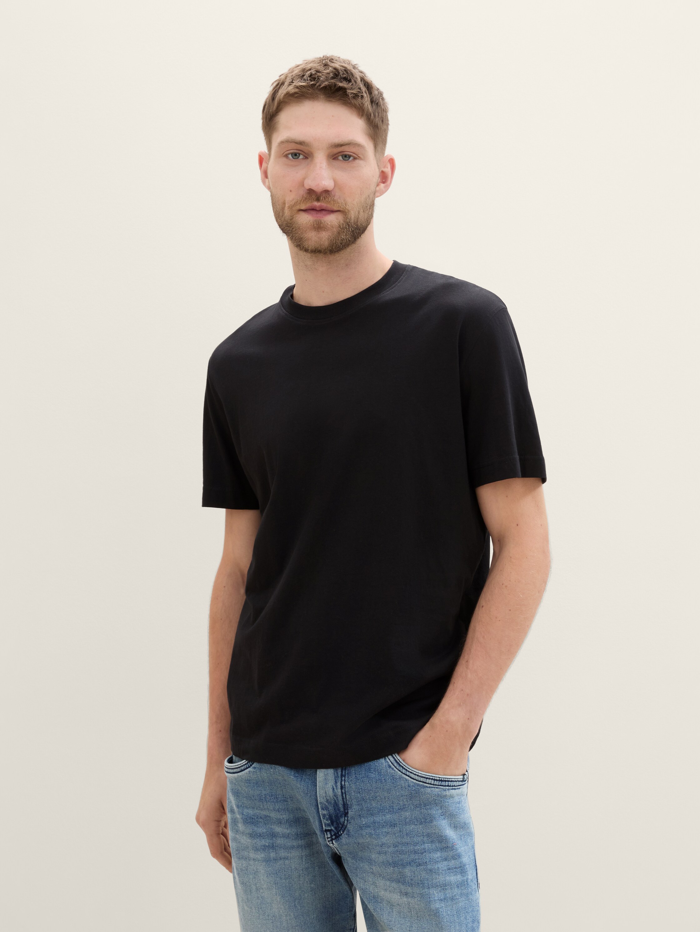 Basic T-Shirts im 3er-Pack - black - 