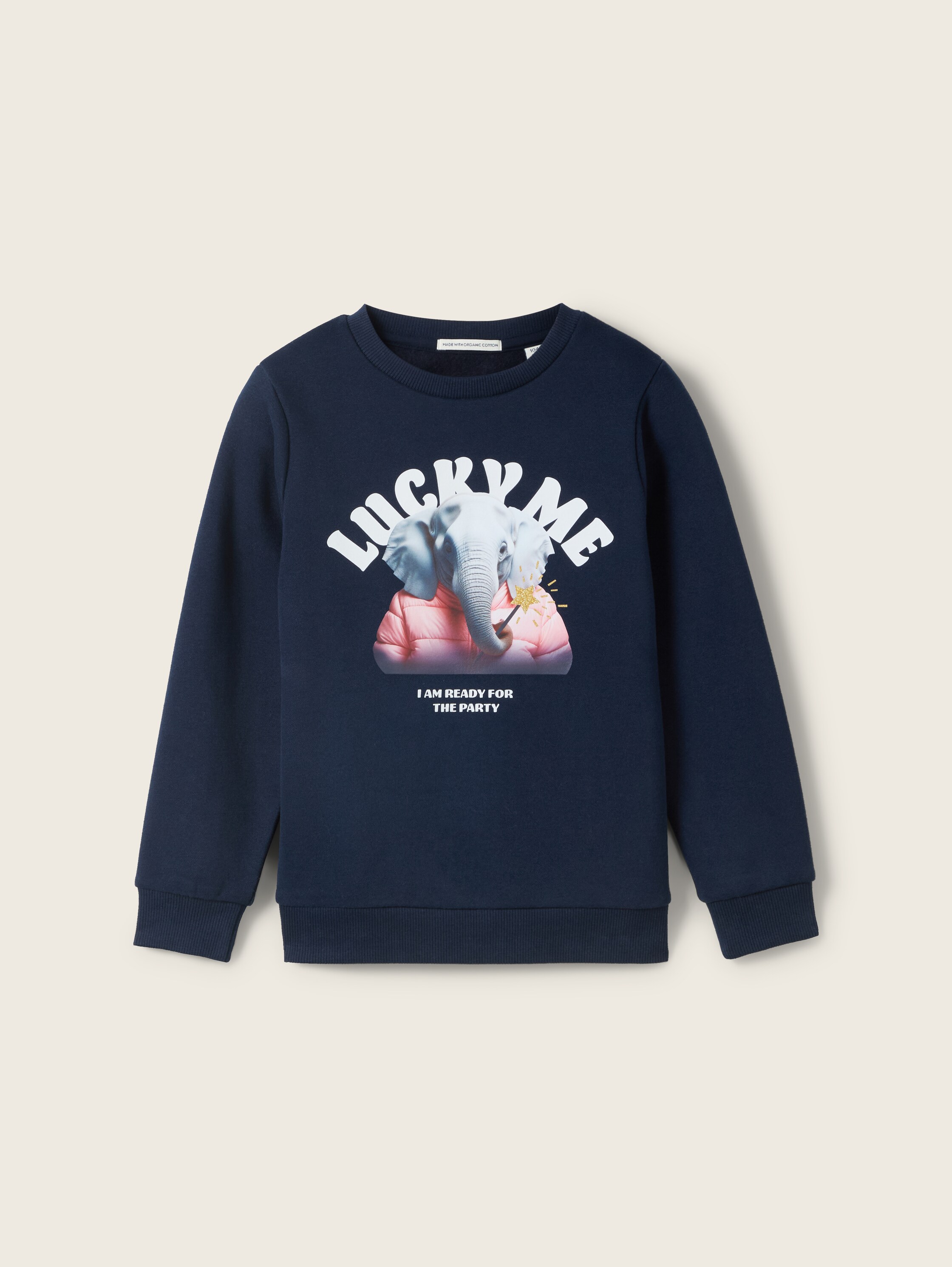 Sweatshirt mit Print - sky_captain_blue_1 - 