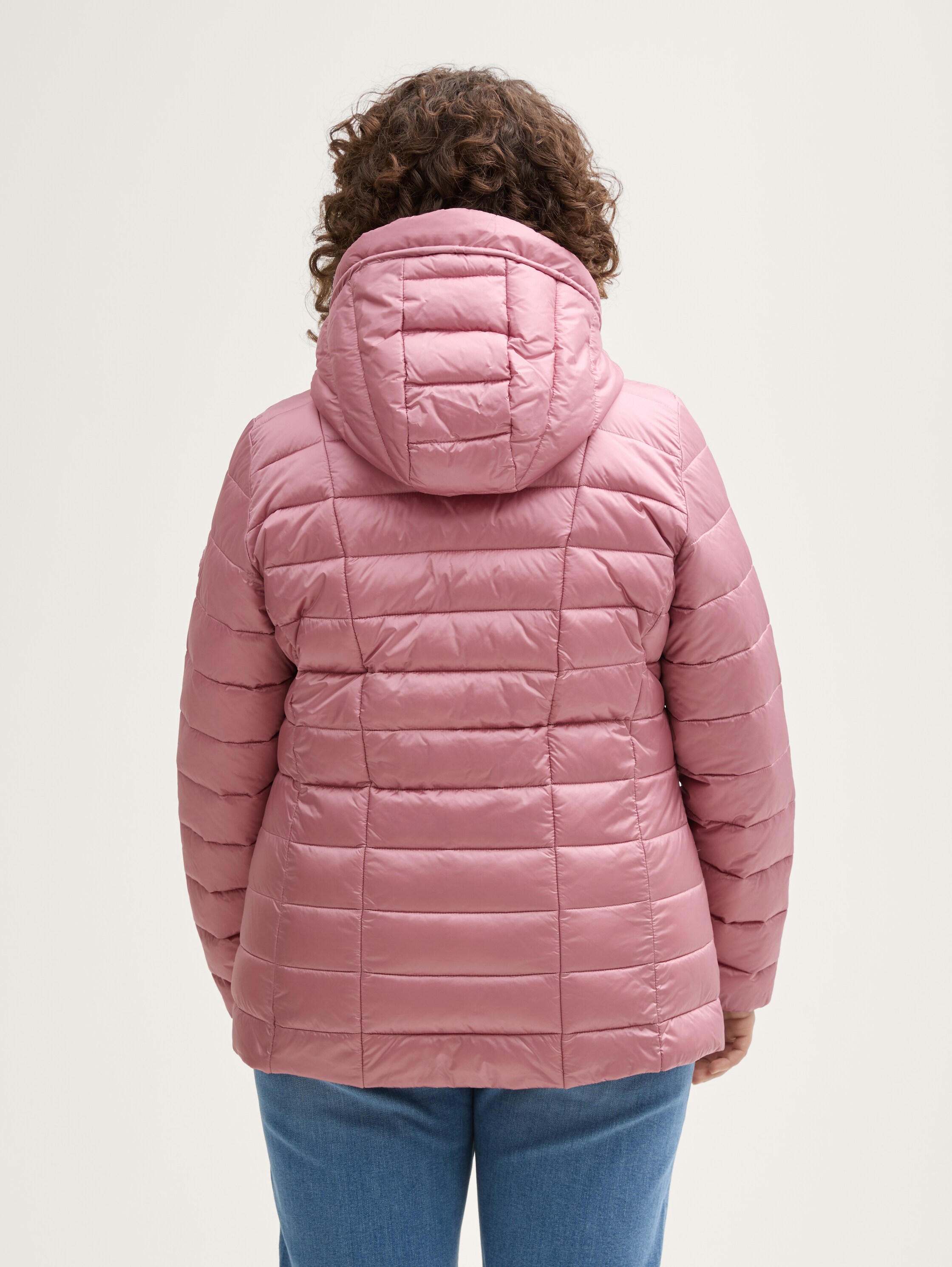 Plus Size - Lightweight Steppjacke mit wasserabweisender Funktion - dusty_rose - 